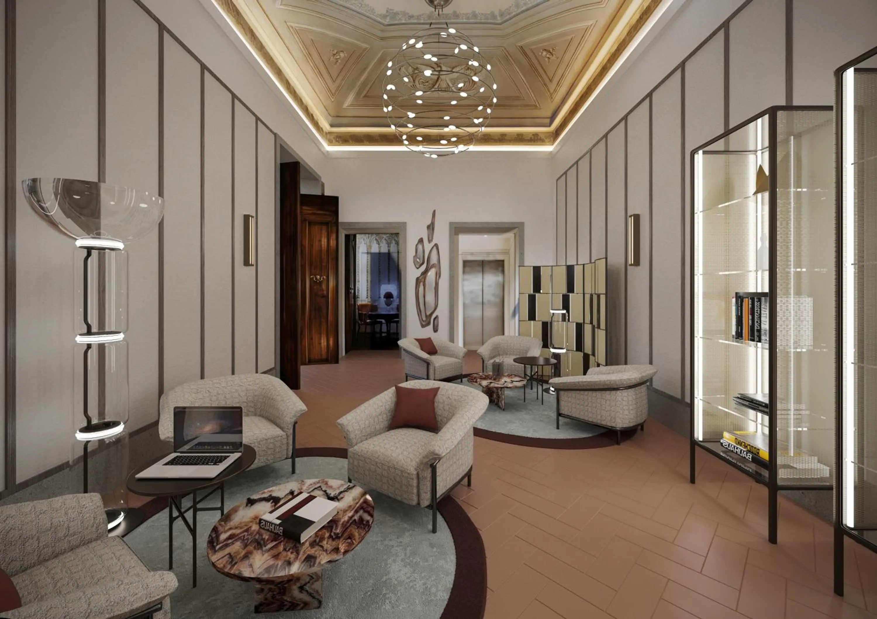 Lobby or reception in Palazzo Firenze by Baglioni Hotels & Resorts