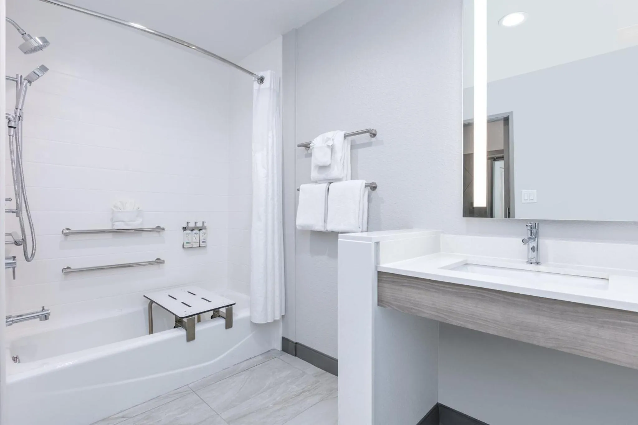 Bathroom in HOLIDAY INN EXPRESS & SUITES DALLAS PLANO NORTH by IHG