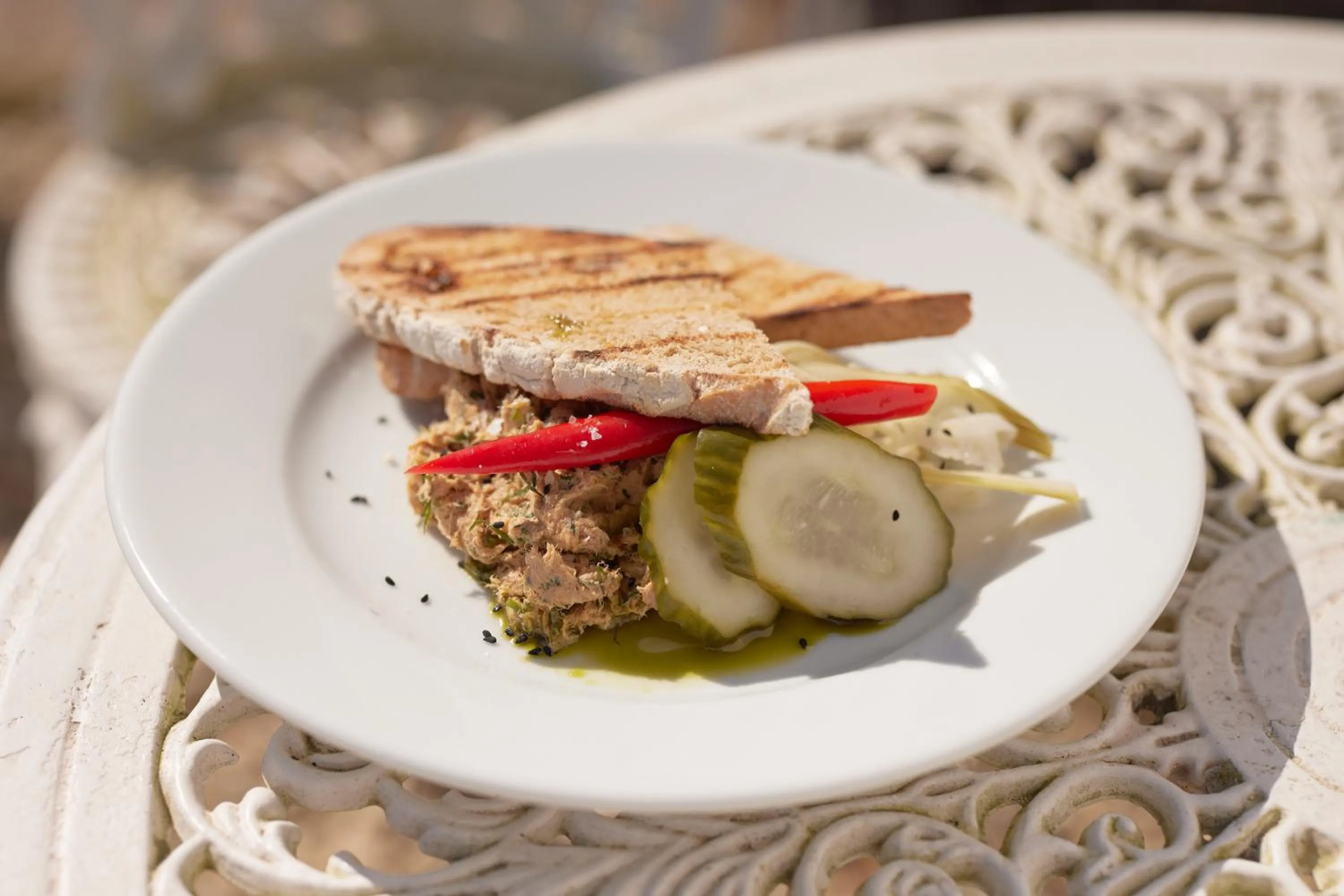 Food and drinks in The Bell & Crown