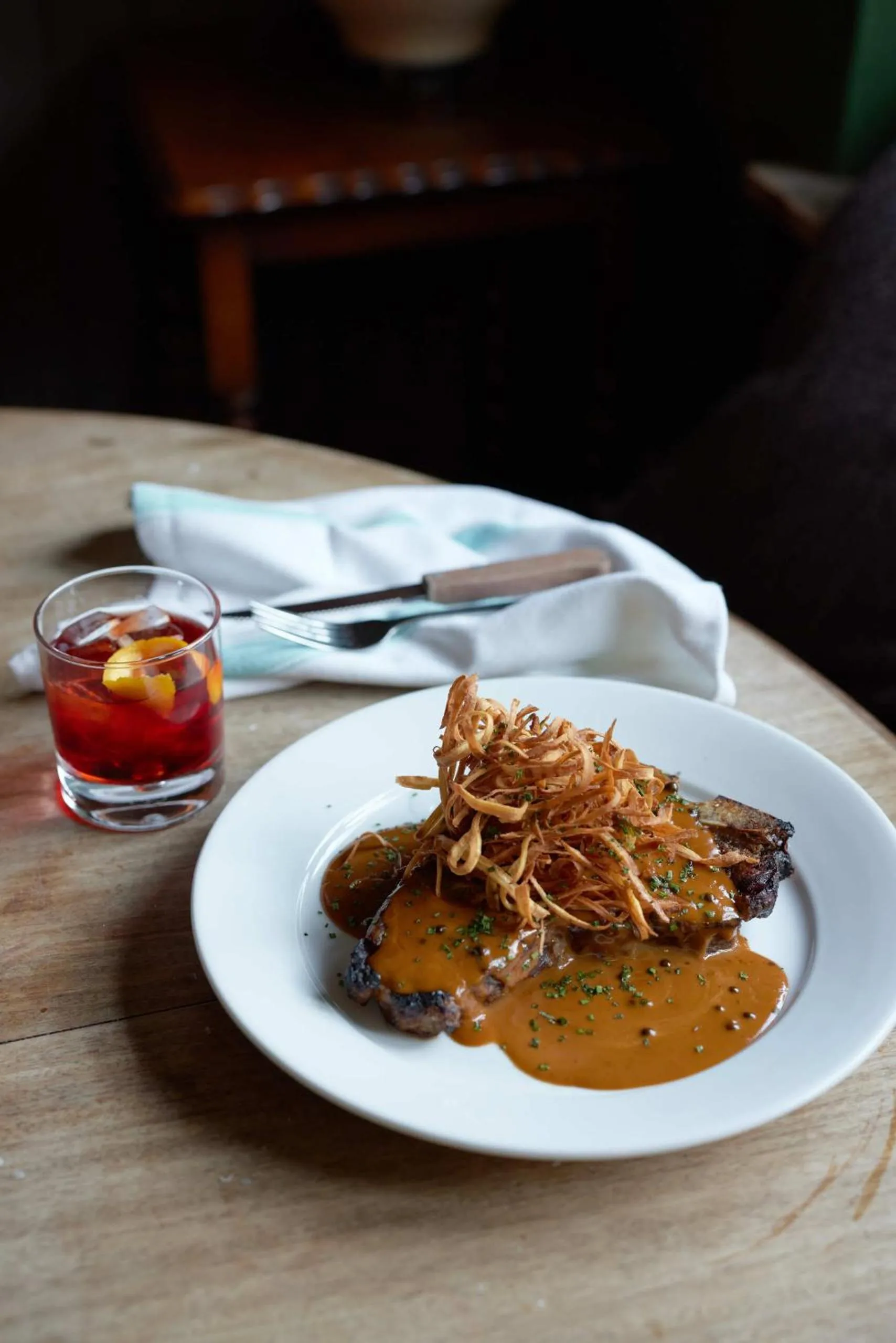 Food and drinks in The Bell & Crown