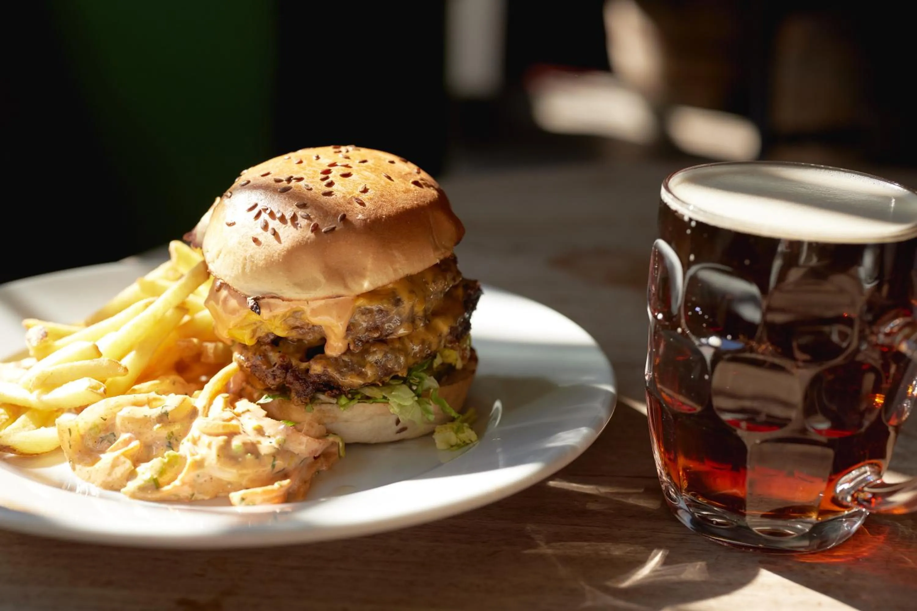 Food and drinks in The Bell & Crown