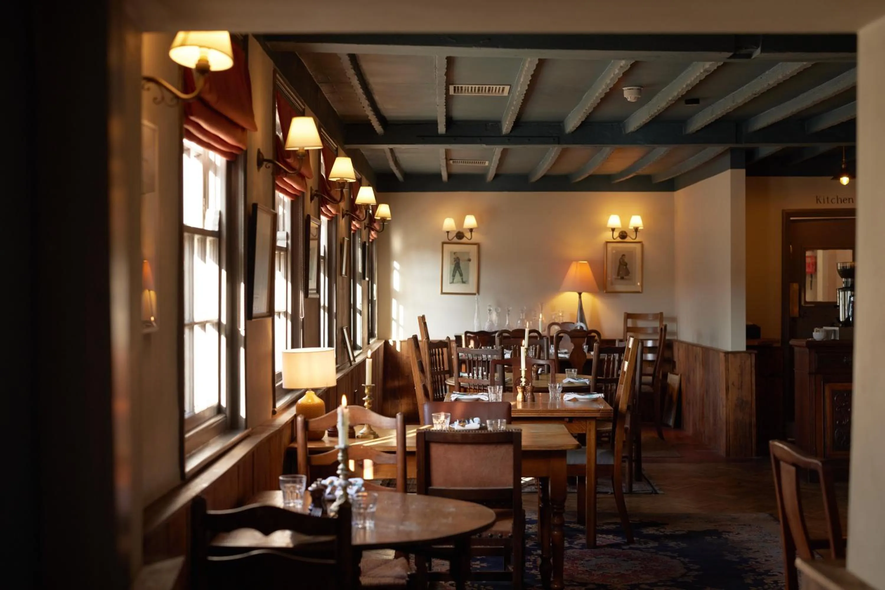 Dining area in The Bell & Crown