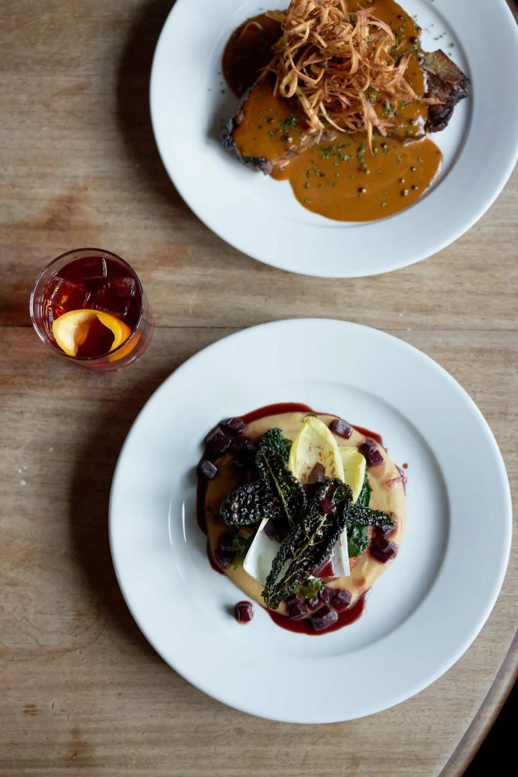 Food and drinks in The Bell & Crown