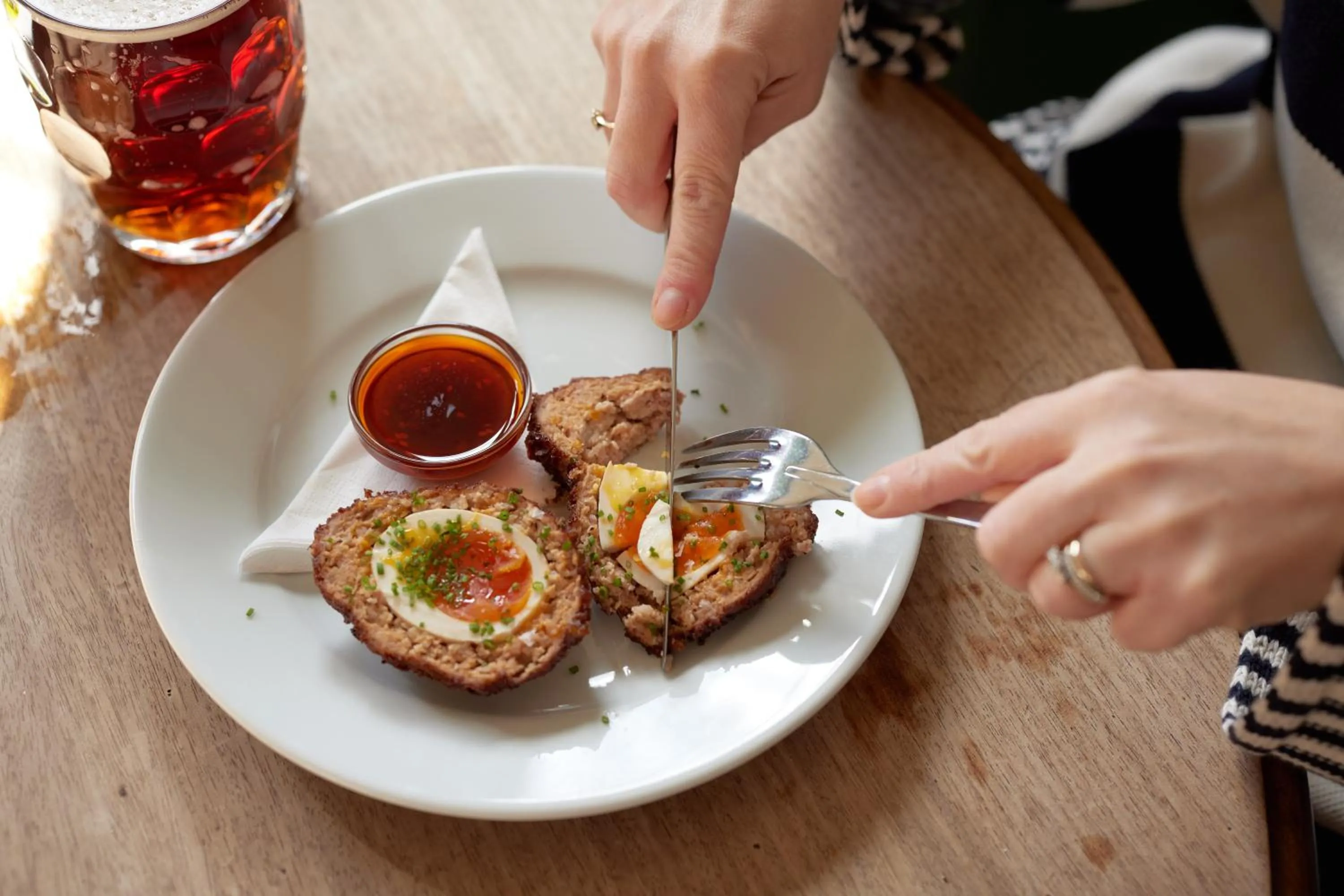 Food and drinks in The Bell & Crown