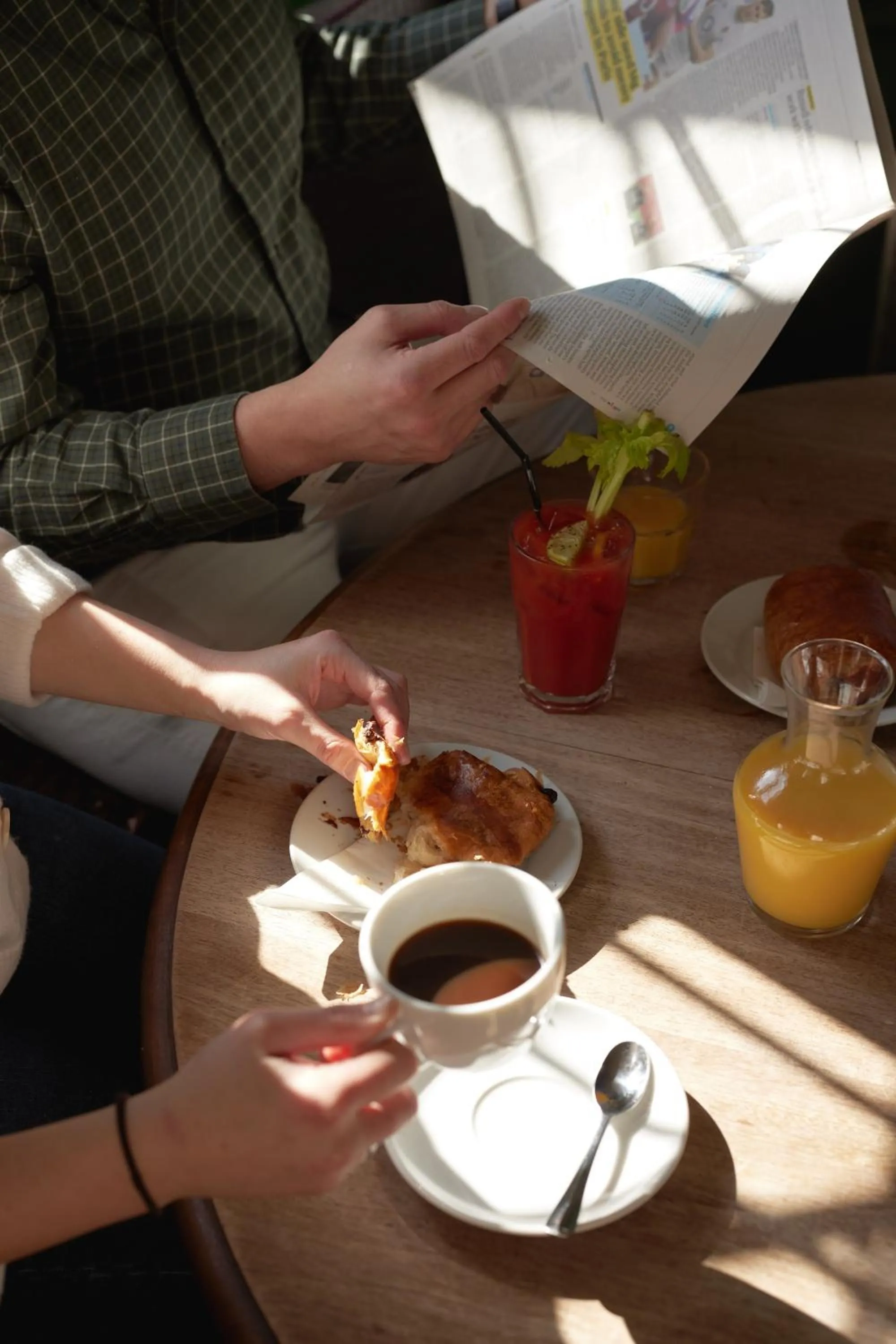 Food and drinks in The Bell & Crown