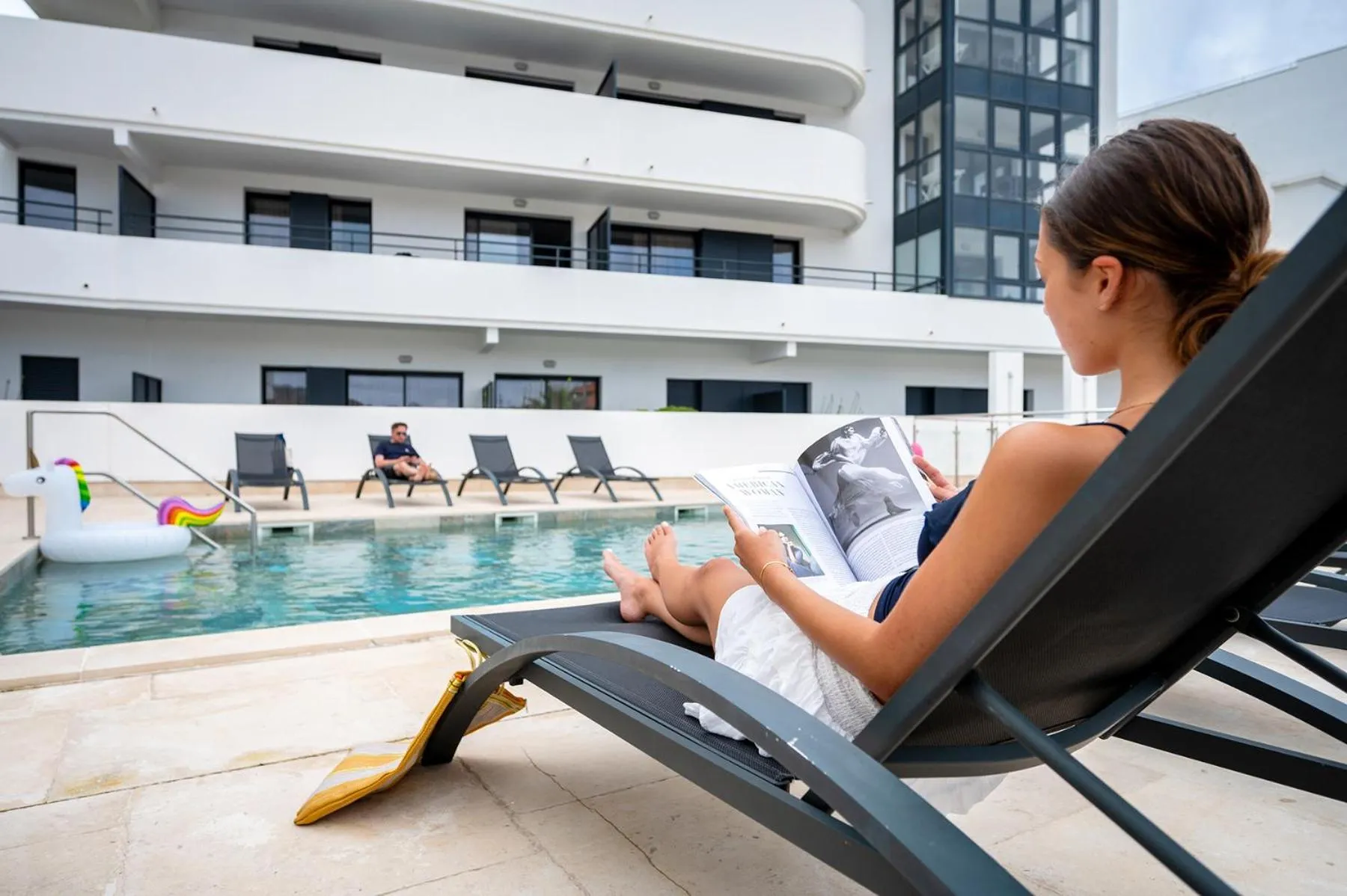 Swimming pool in Nemea Appart Hotel Les Hauts de Milady Biarritz