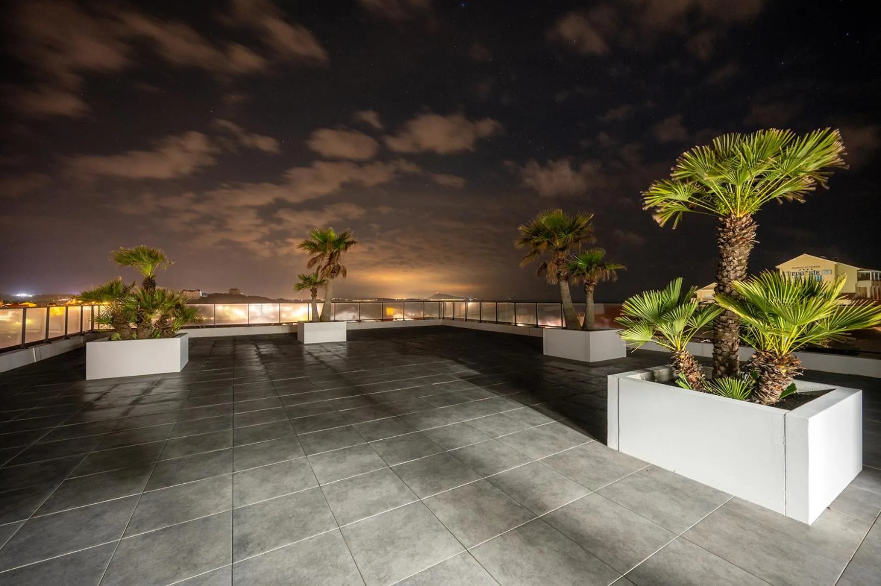 Patio in Nemea Appart Hotel Les Hauts de Milady Biarritz