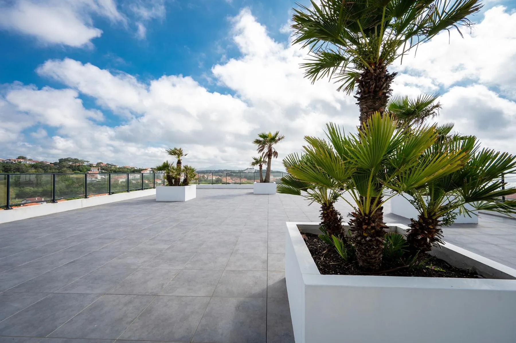 Patio in Nemea Appart Hotel Les Hauts de Milady Biarritz