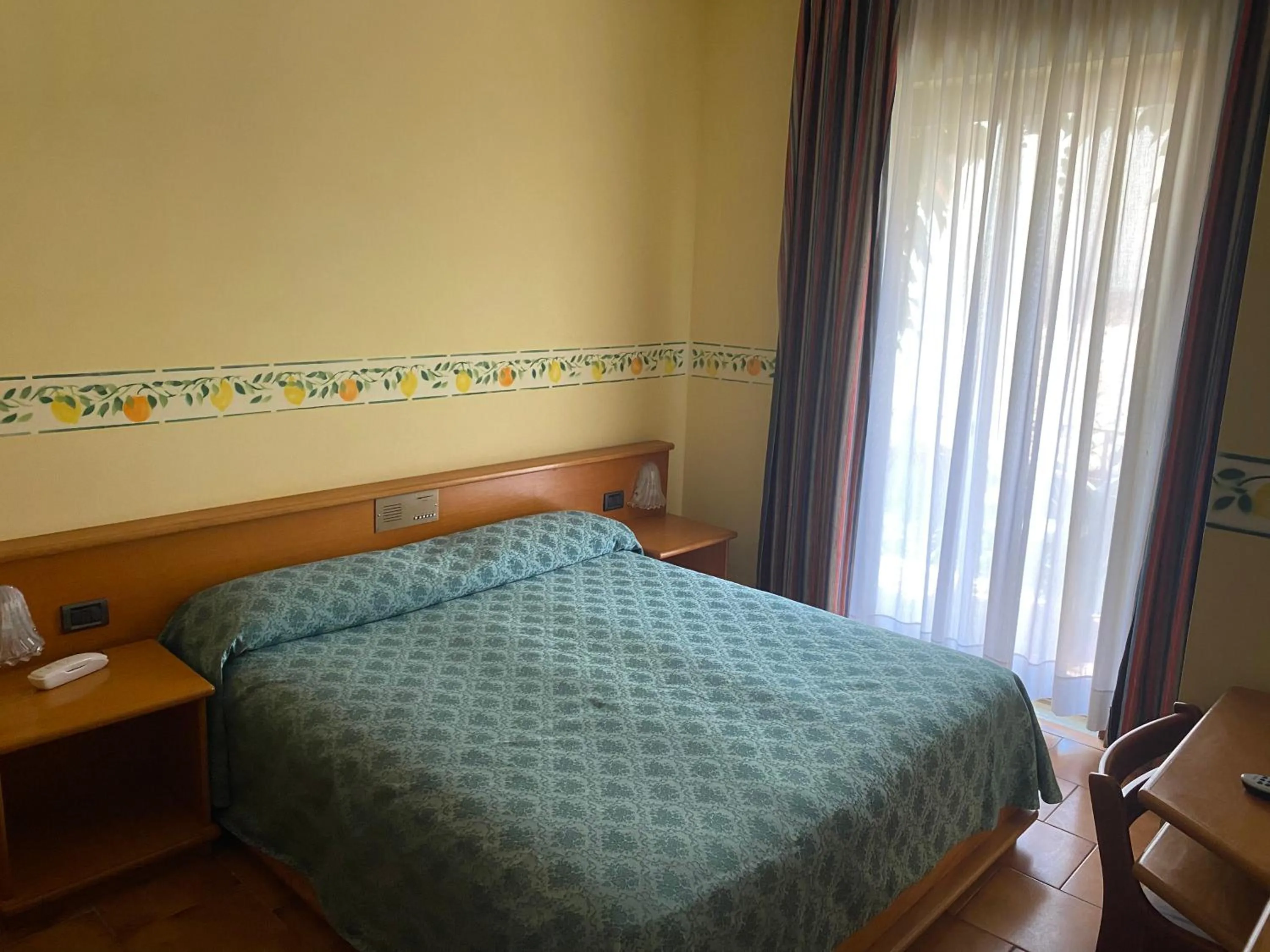 Bed in Hotel San Pietro