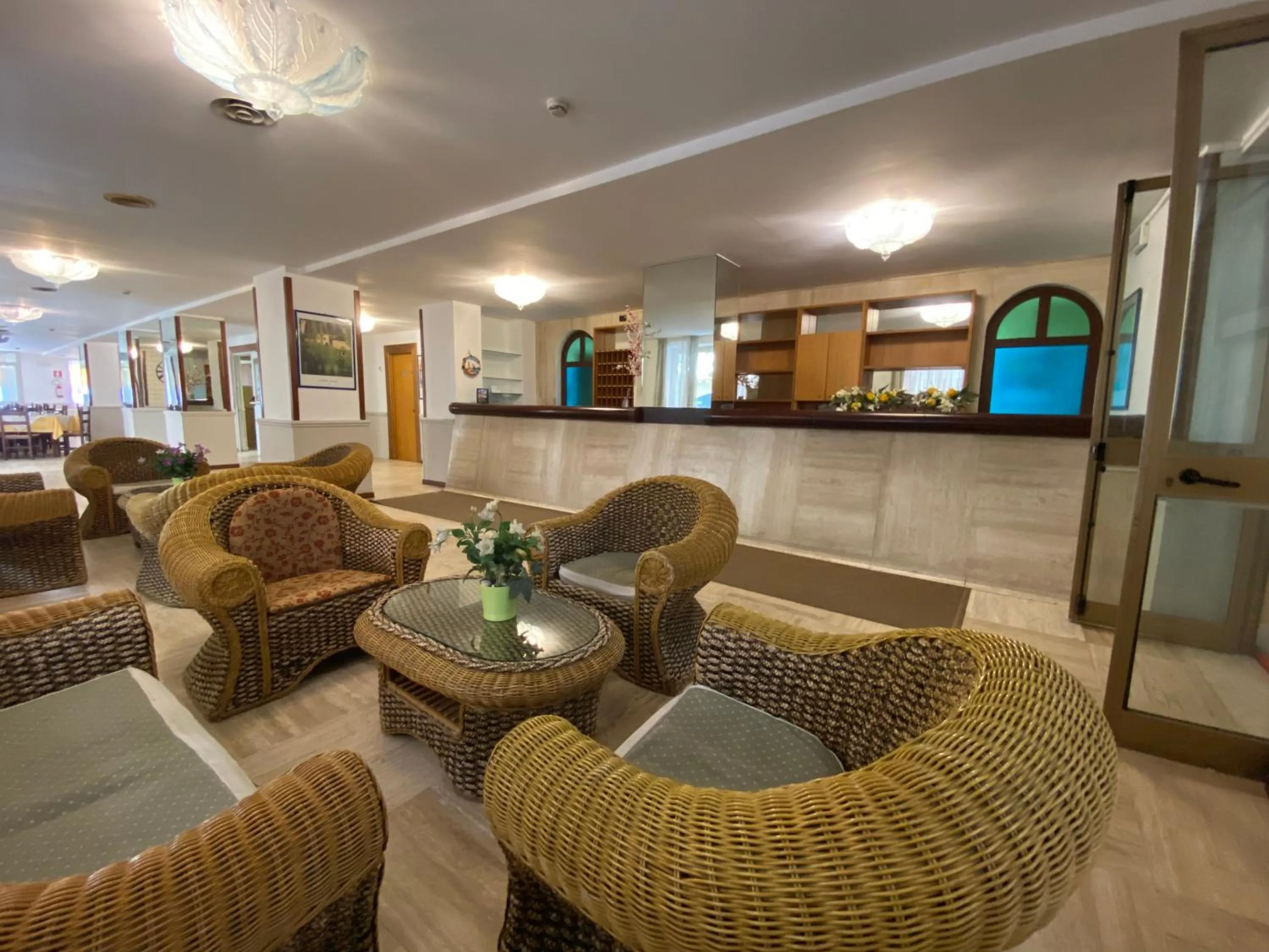 Lobby or reception in Hotel San Pietro