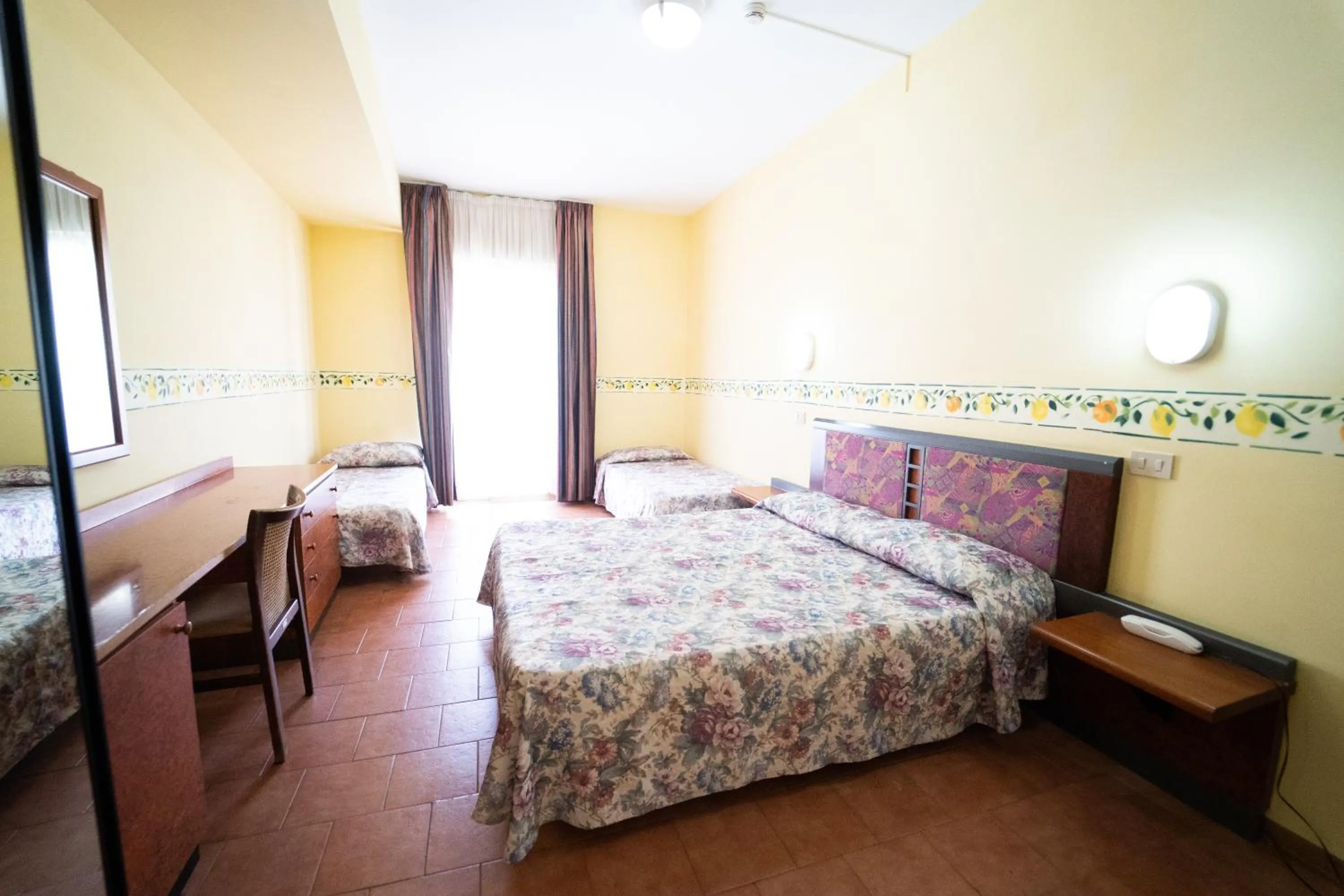 Bed in Hotel San Pietro