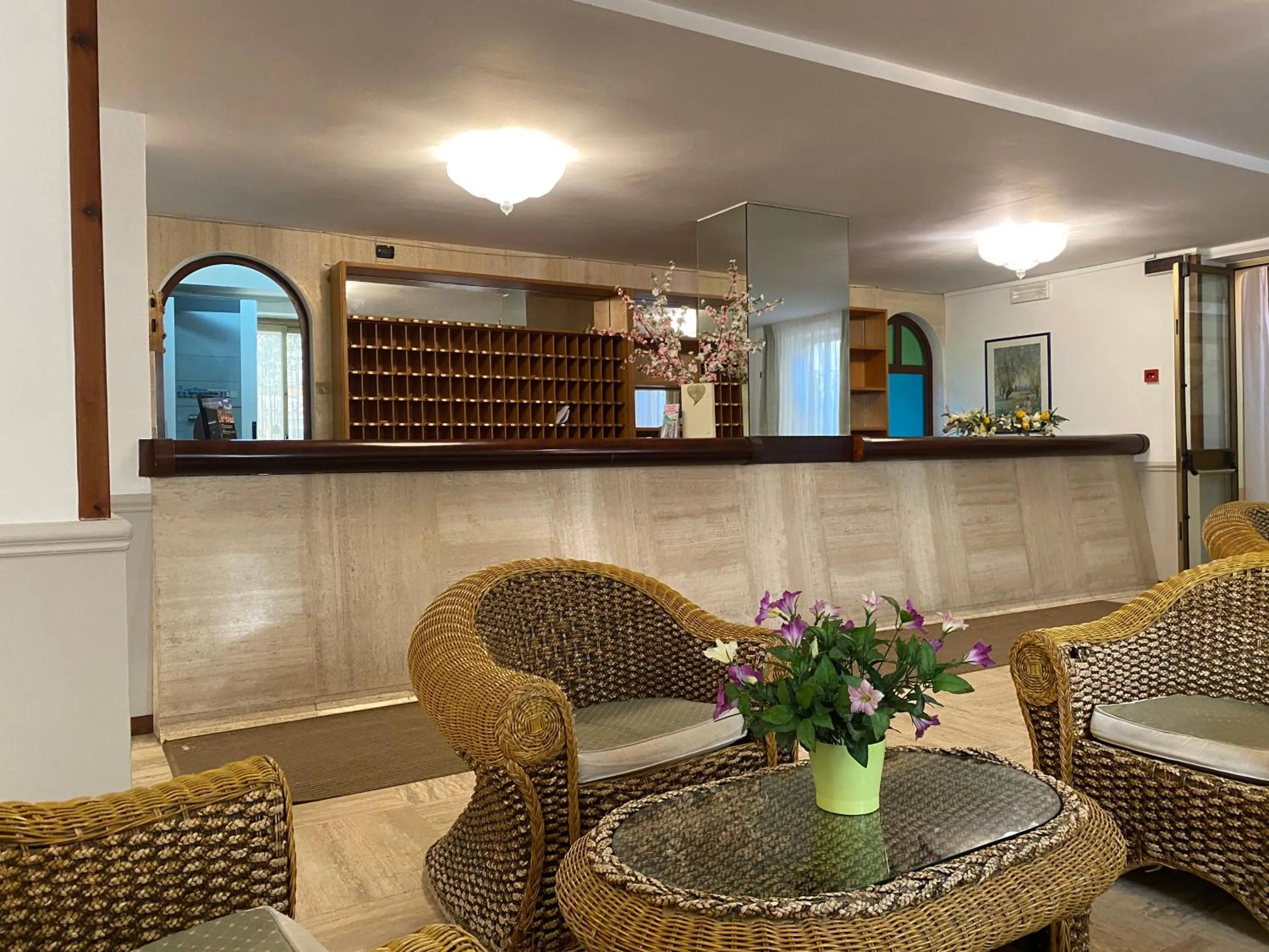 Lobby or reception in Hotel San Pietro
