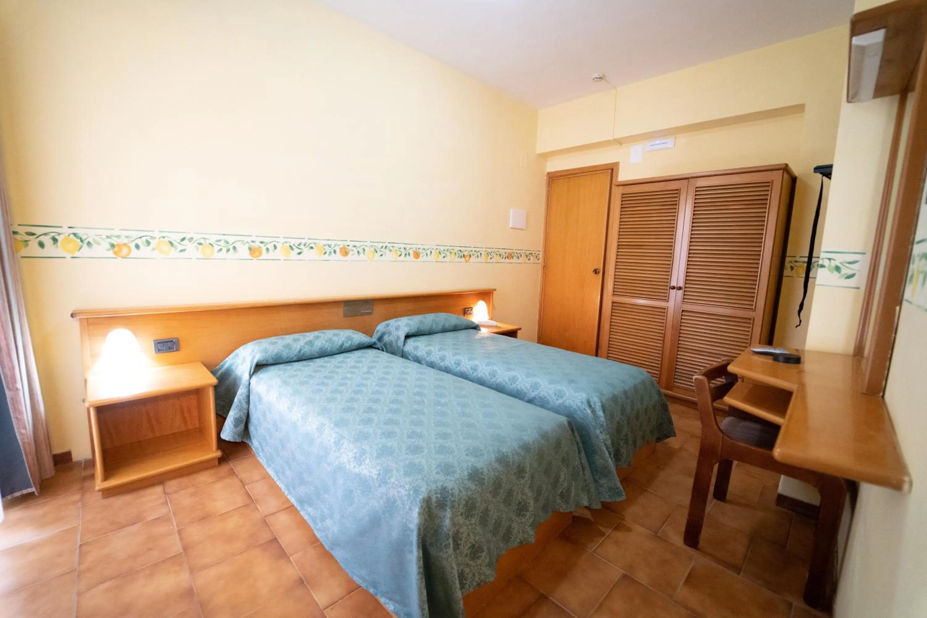 Bed in Hotel San Pietro