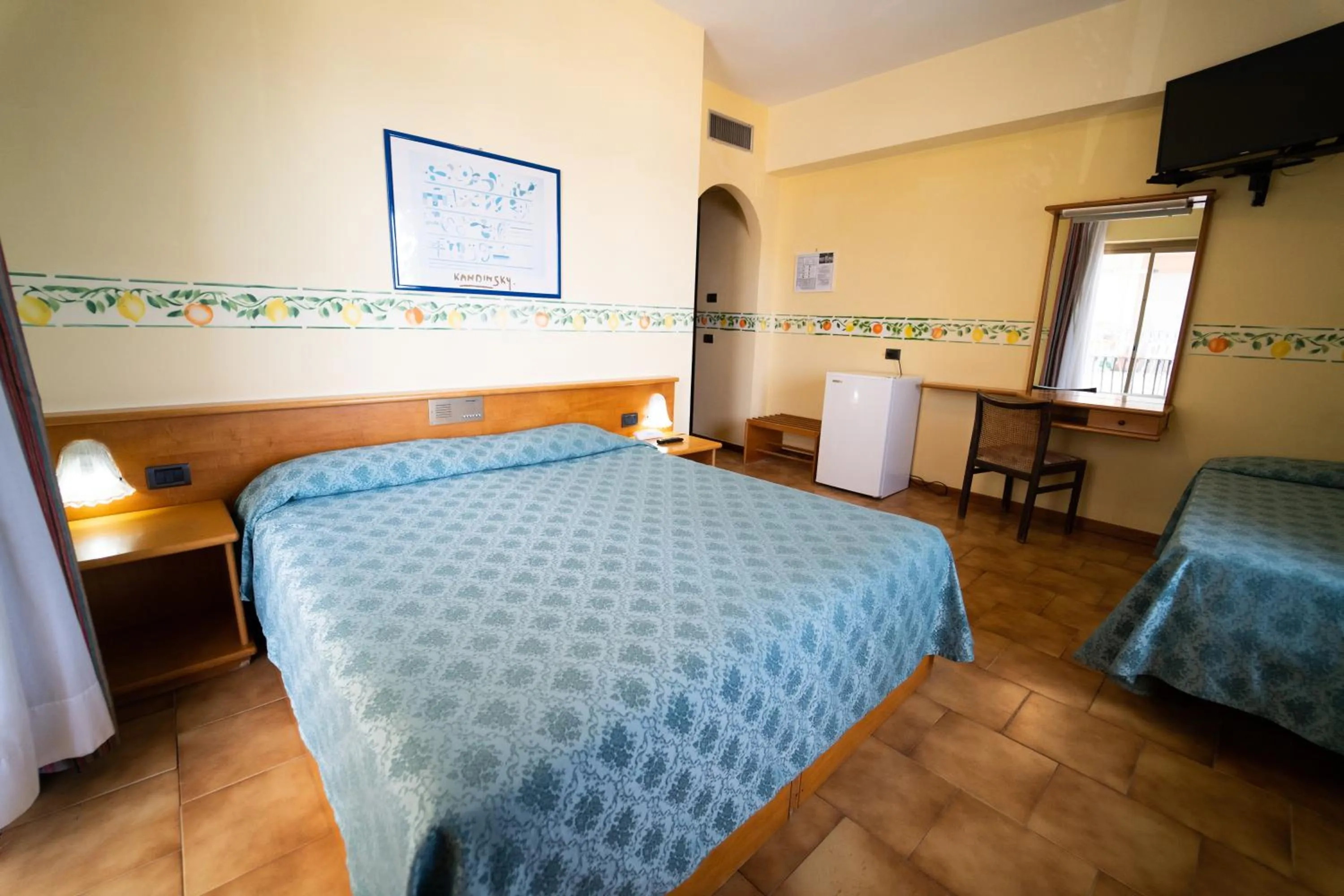 Bed in Hotel San Pietro