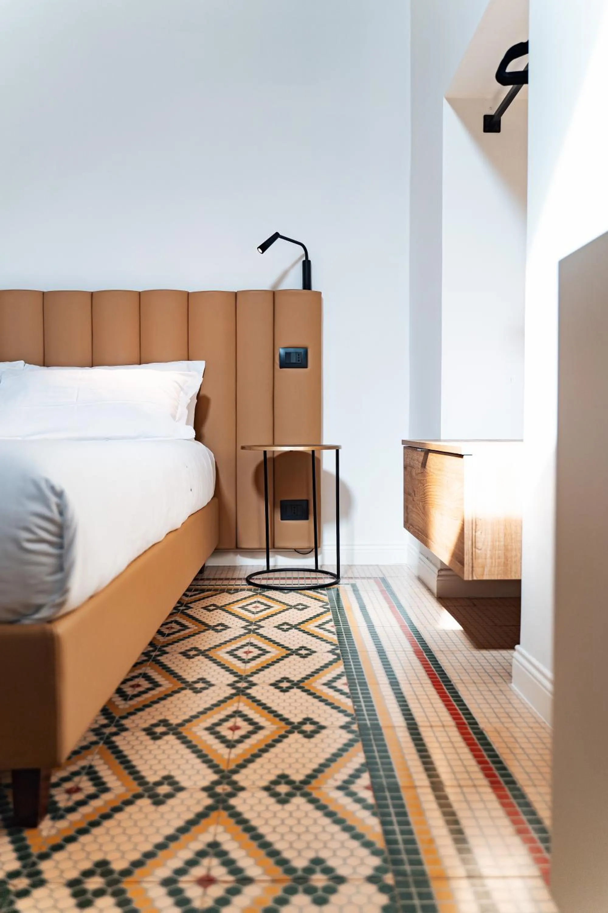 Bed in Le Vie Del Centro Luxury Room