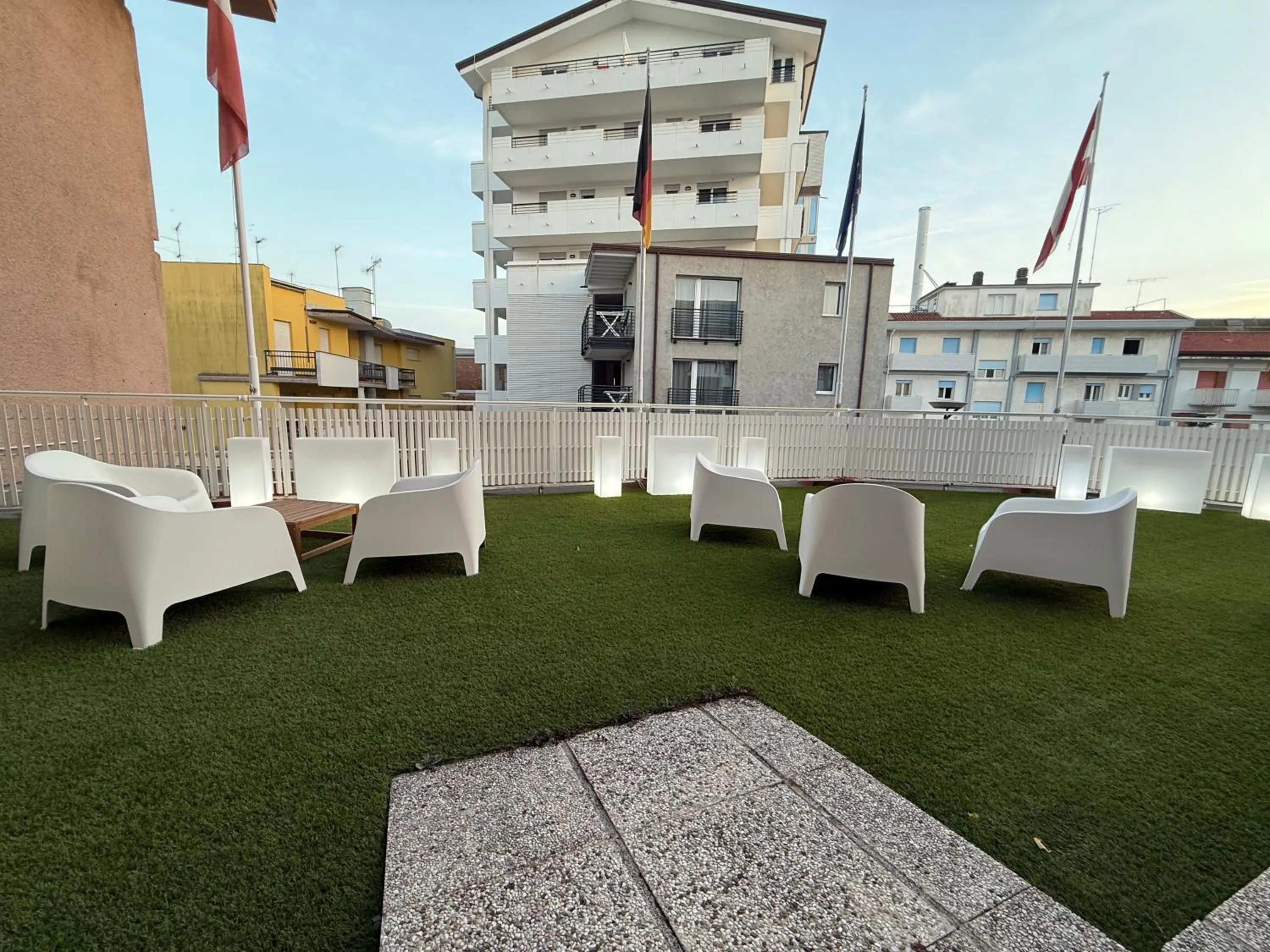 sunbed in Hotel Helvetia