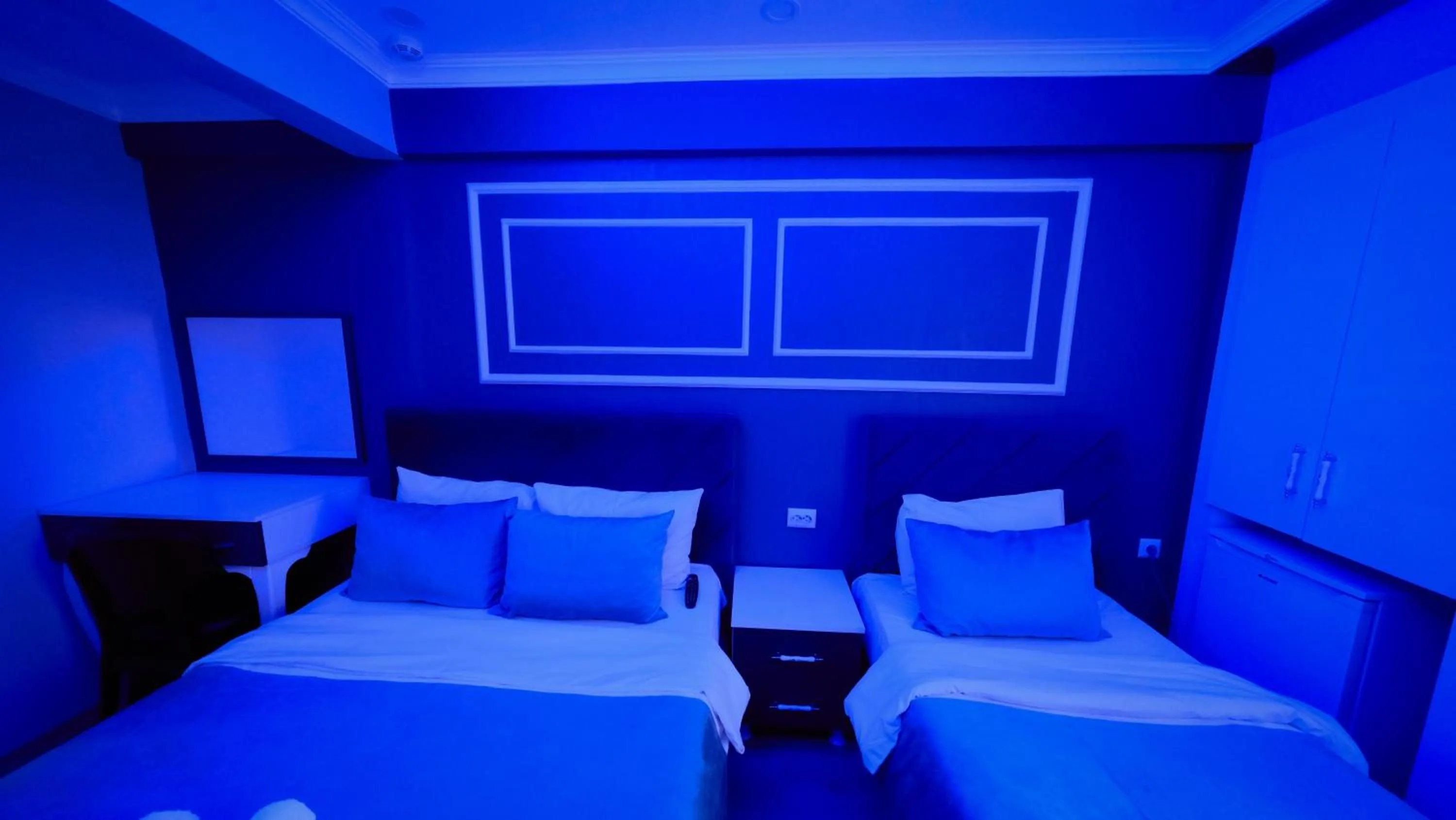 Bed in Bona Sera Hotel