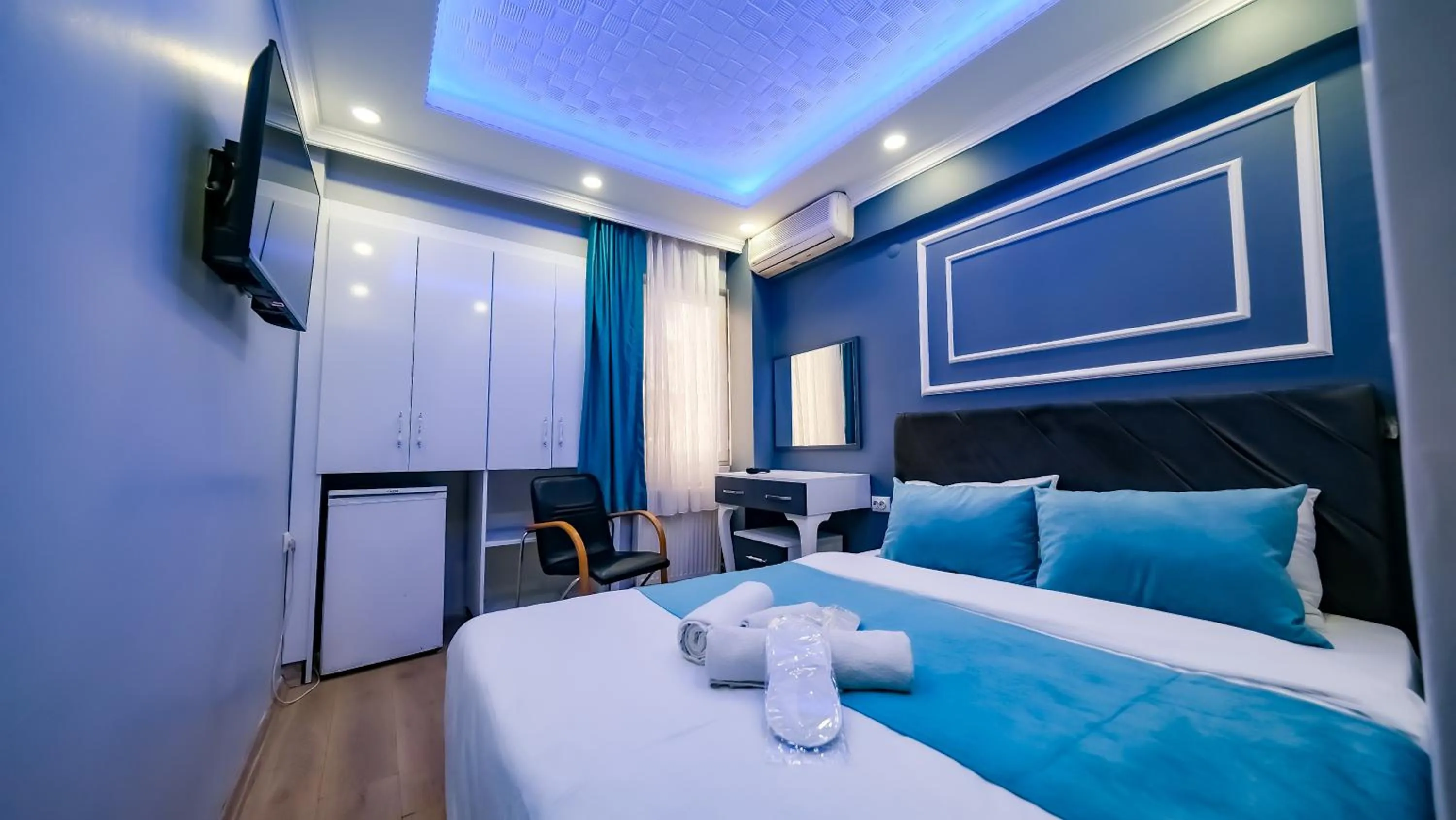 Bed in Bona Sera Hotel