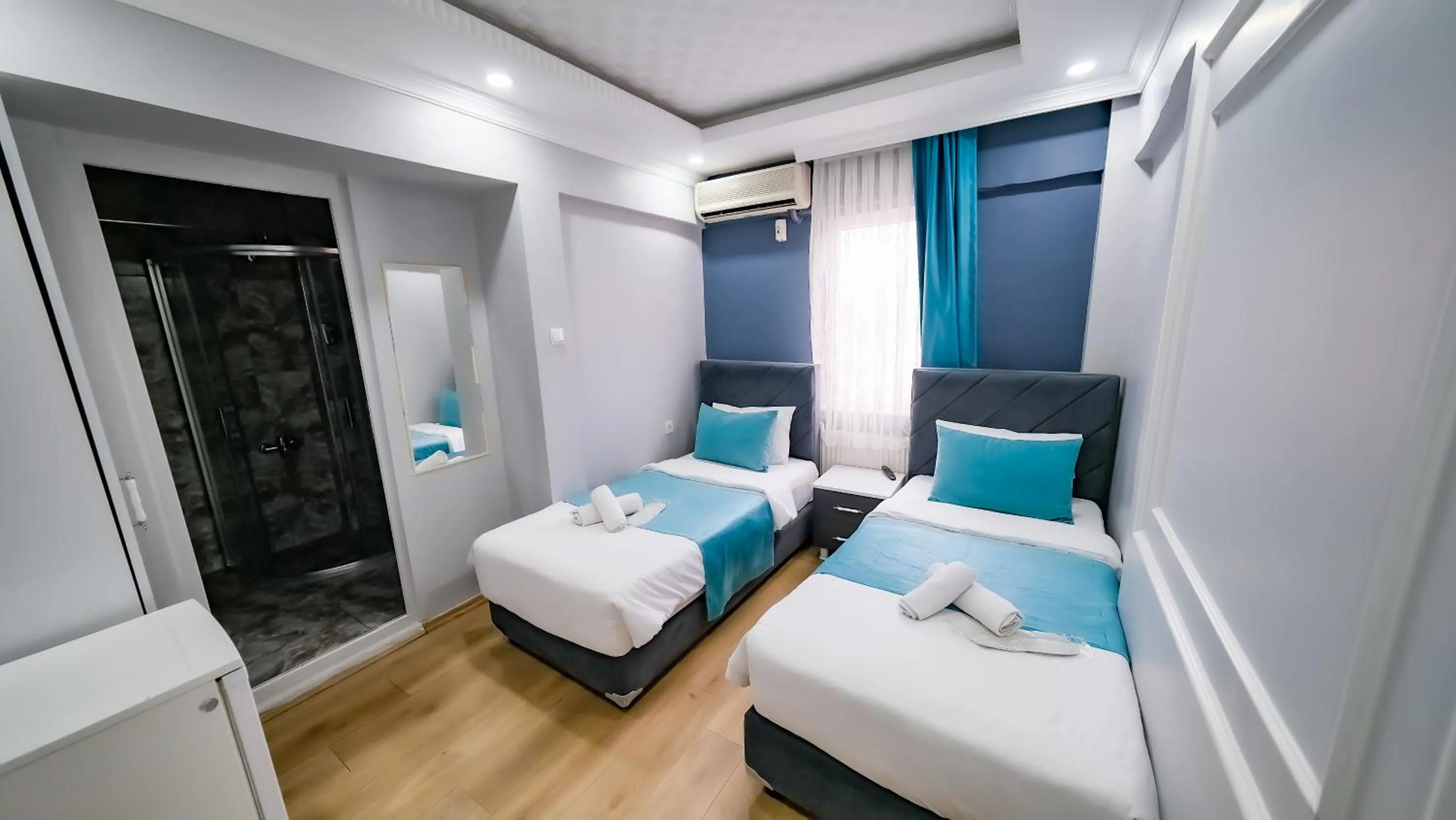 Bed in Bona Sera Hotel