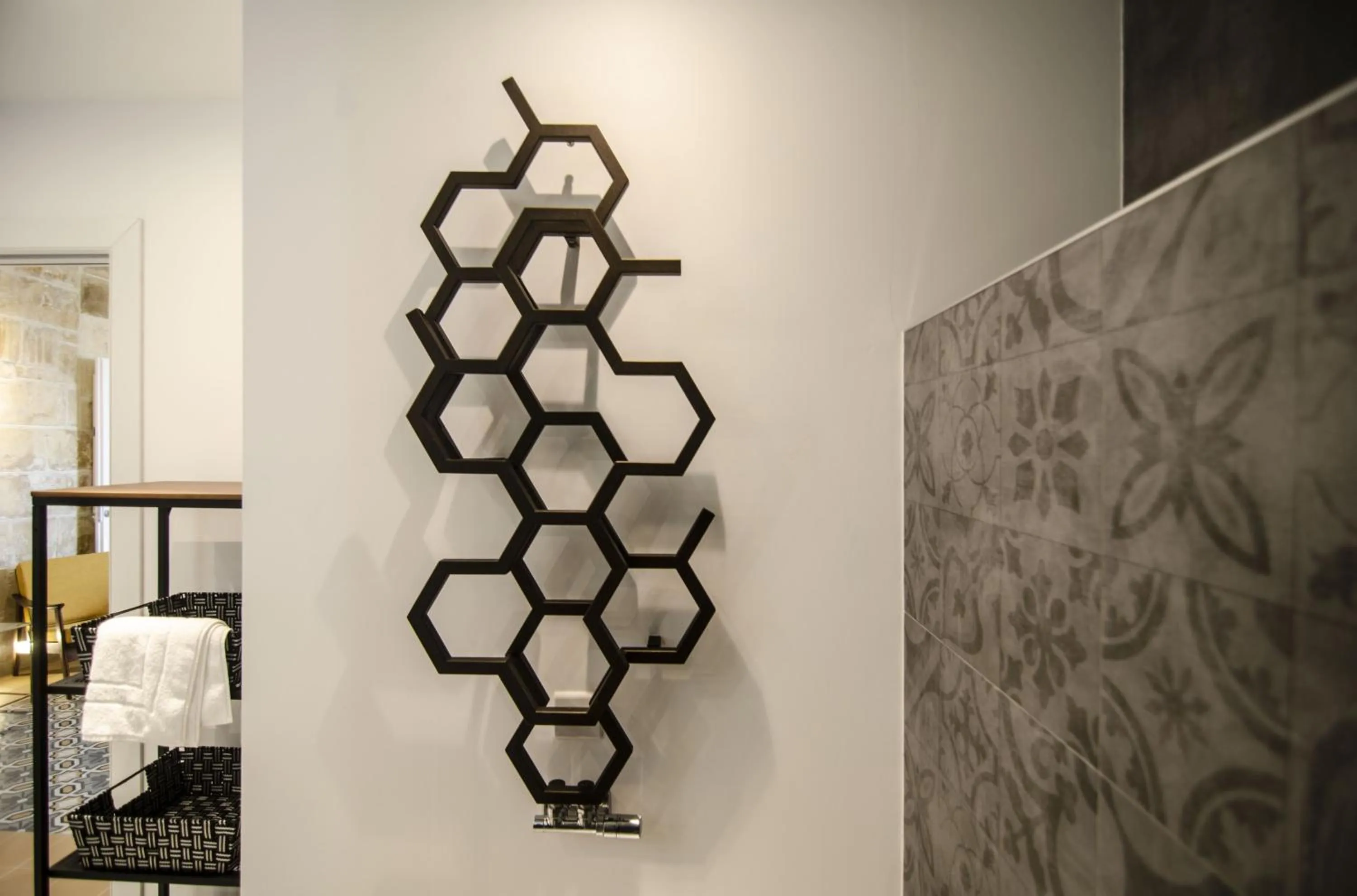 Shower in Senglea Suites