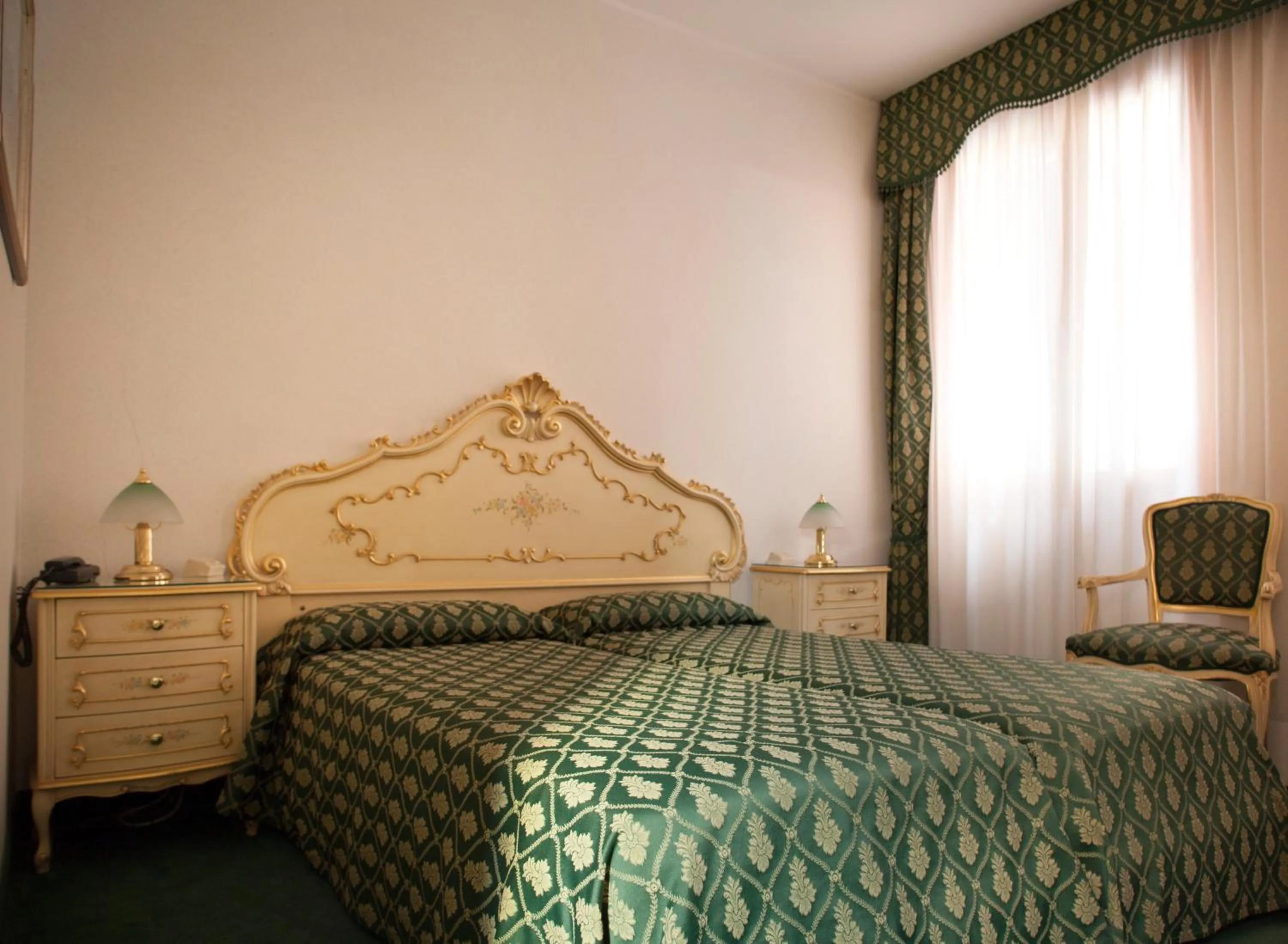 Photo of the whole room, Bed in Hotel Commercio & Pellegrino