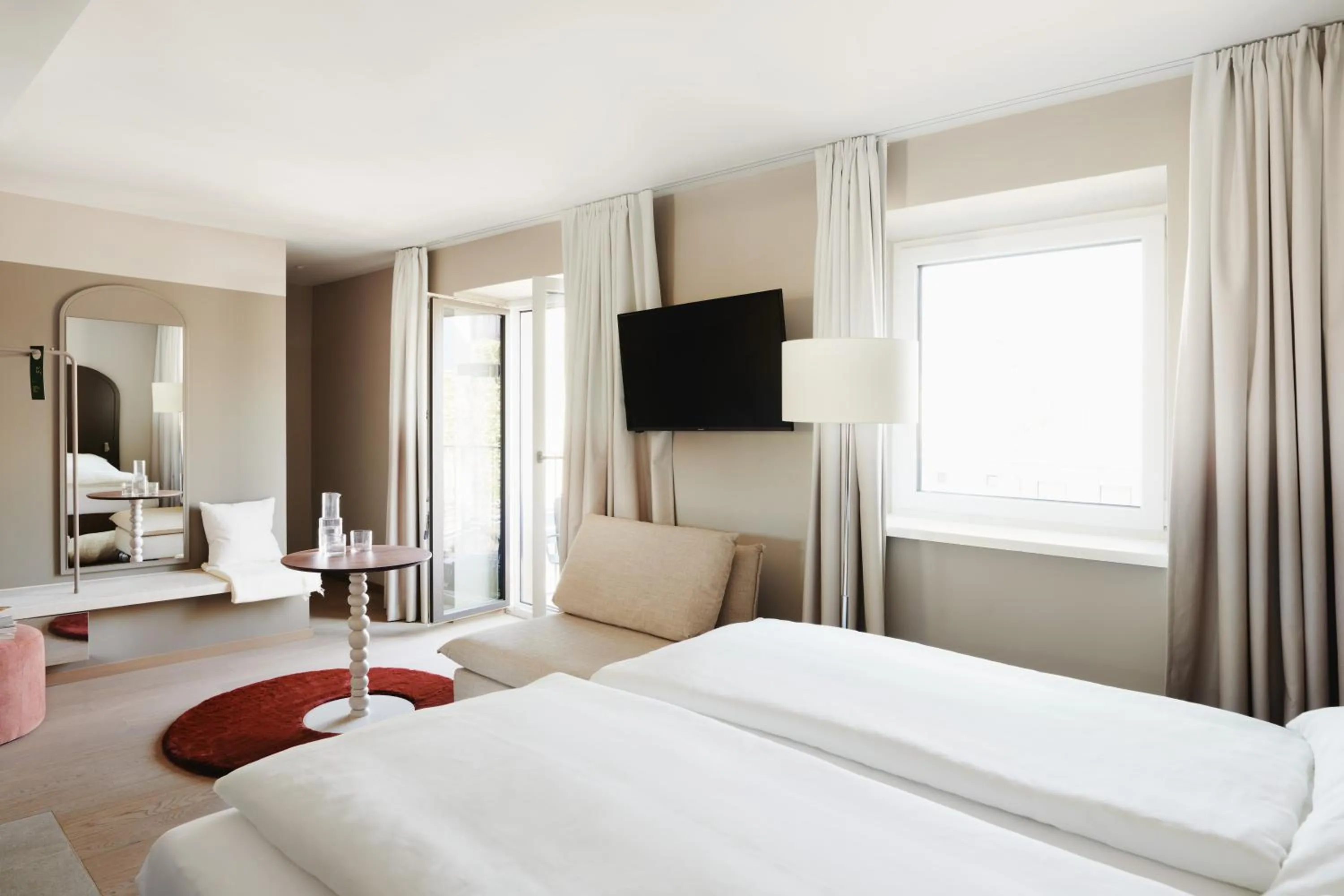 TV and multimedia, Bed in Boutique Hotel das Salz
