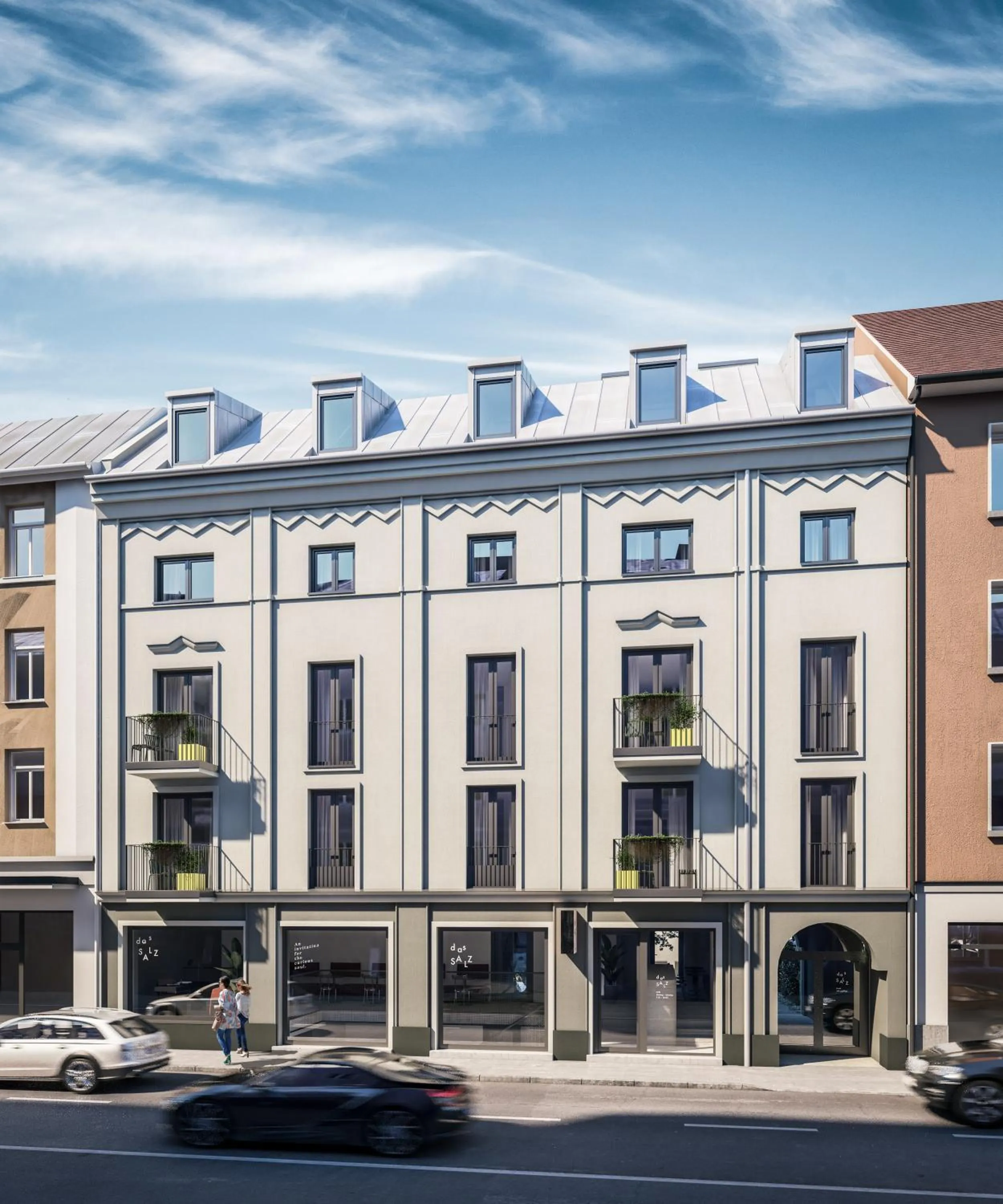 Property building in Boutique Hotel das Salz