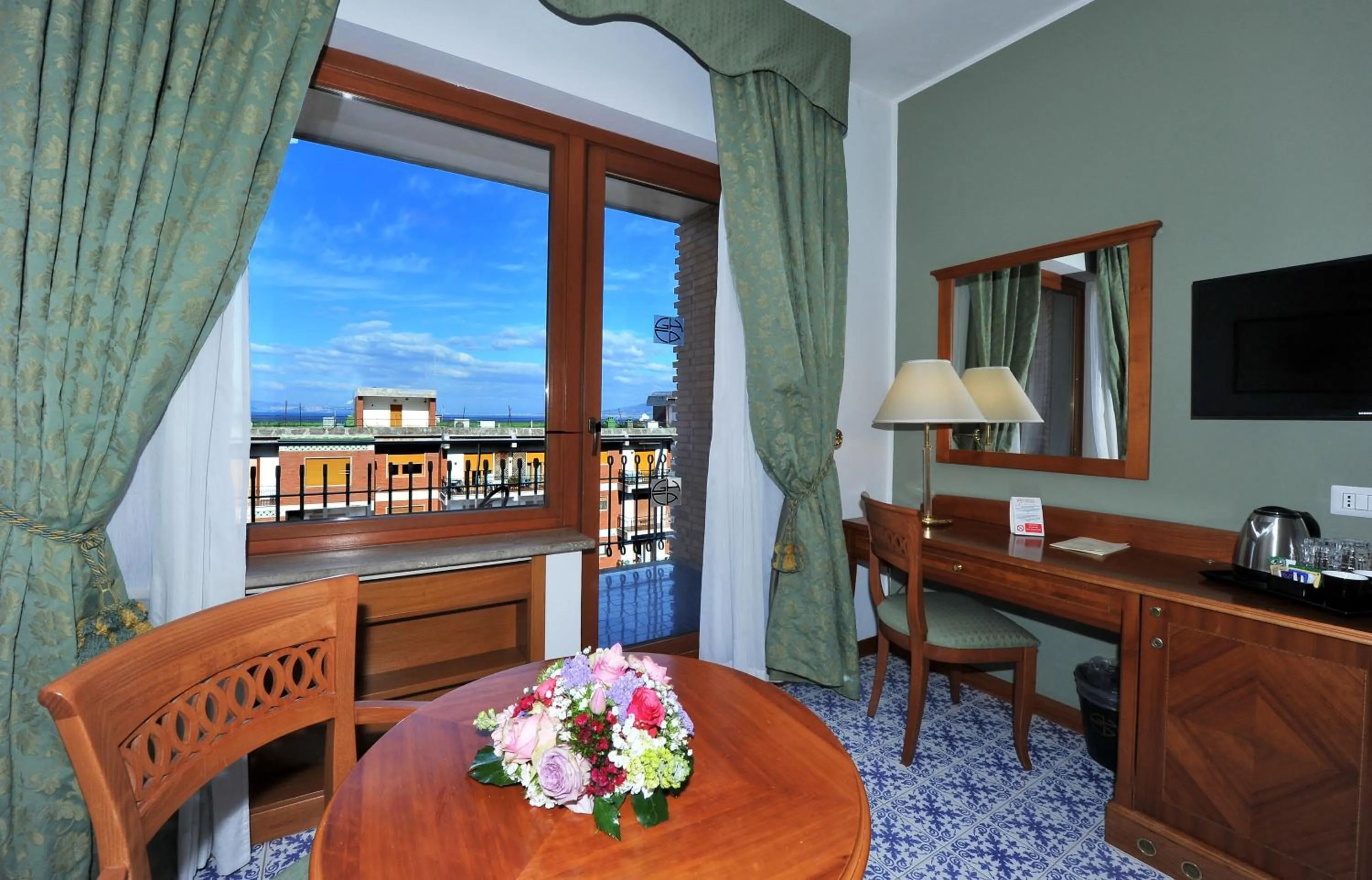 Sea view in Grand Hotel Cesare Augusto