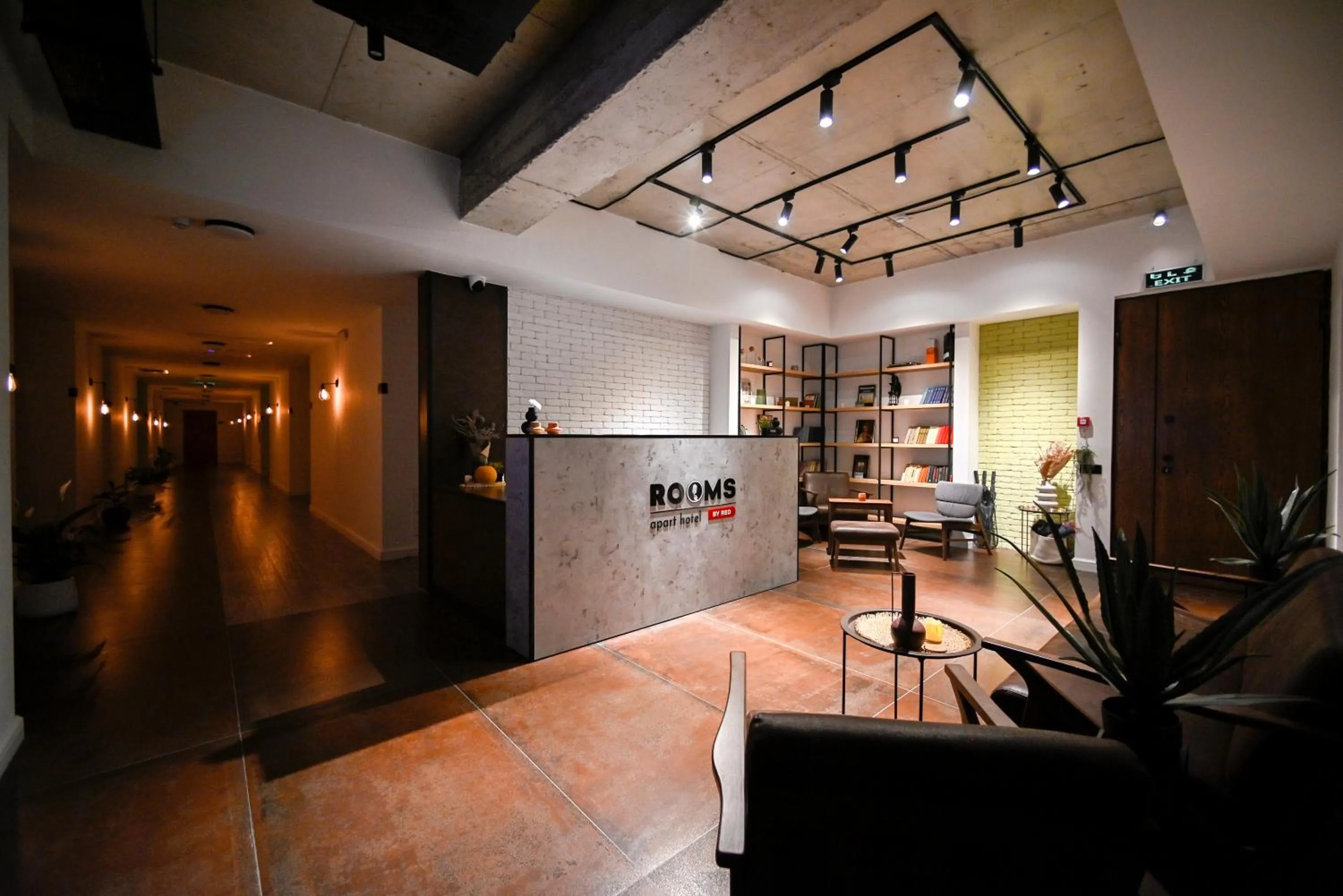 Library in Rooms Apart Hotel by RED