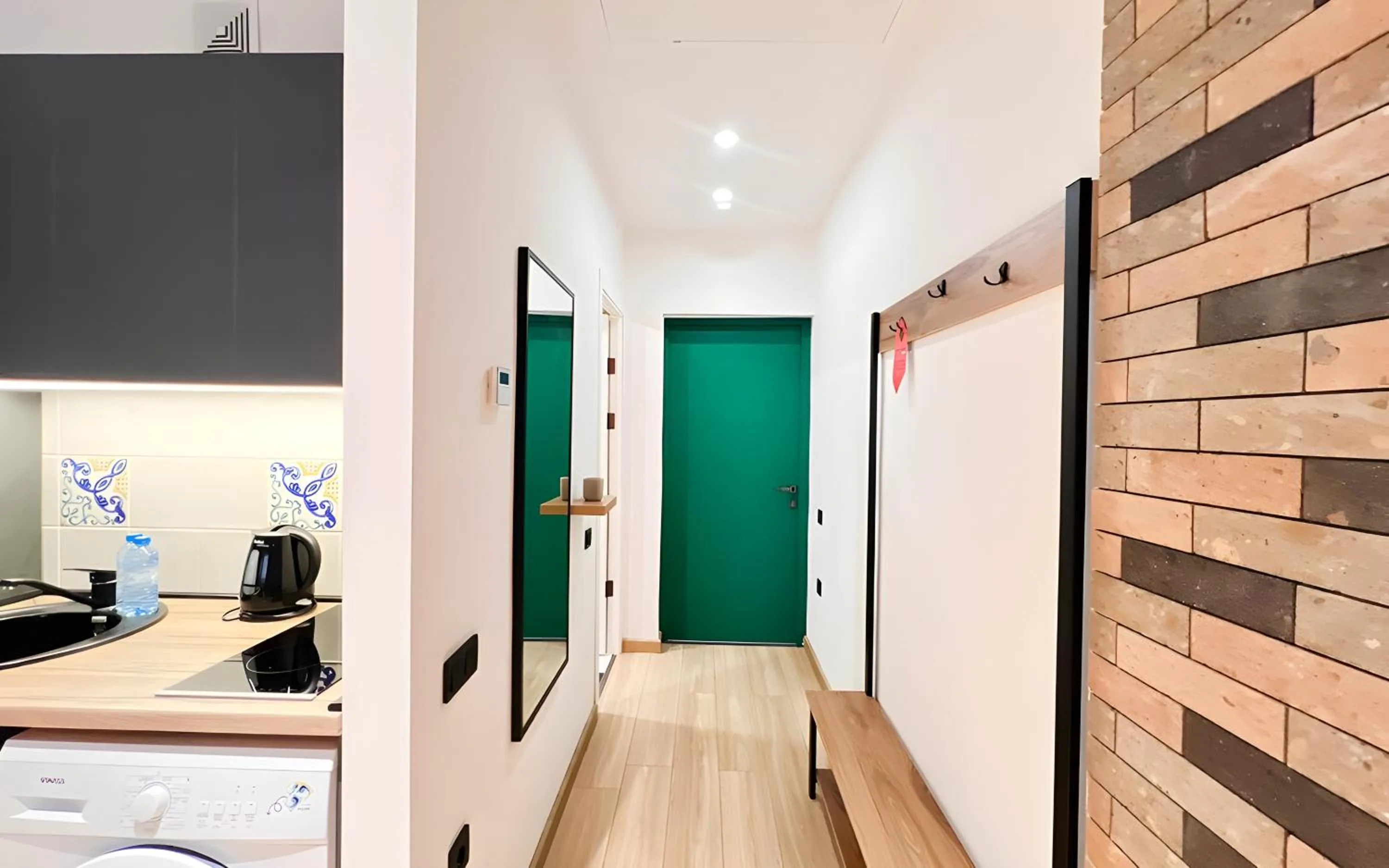 Kitchen or kitchenette in Rooms Apart Hotel by RED