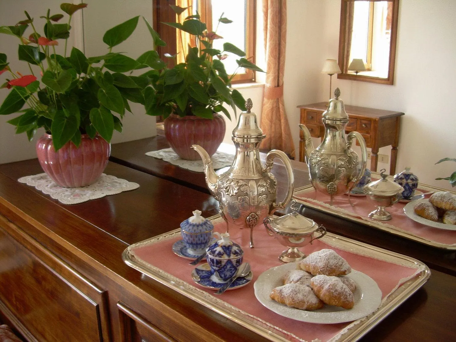 Decorative detail in Hotel Tempio di Apollo