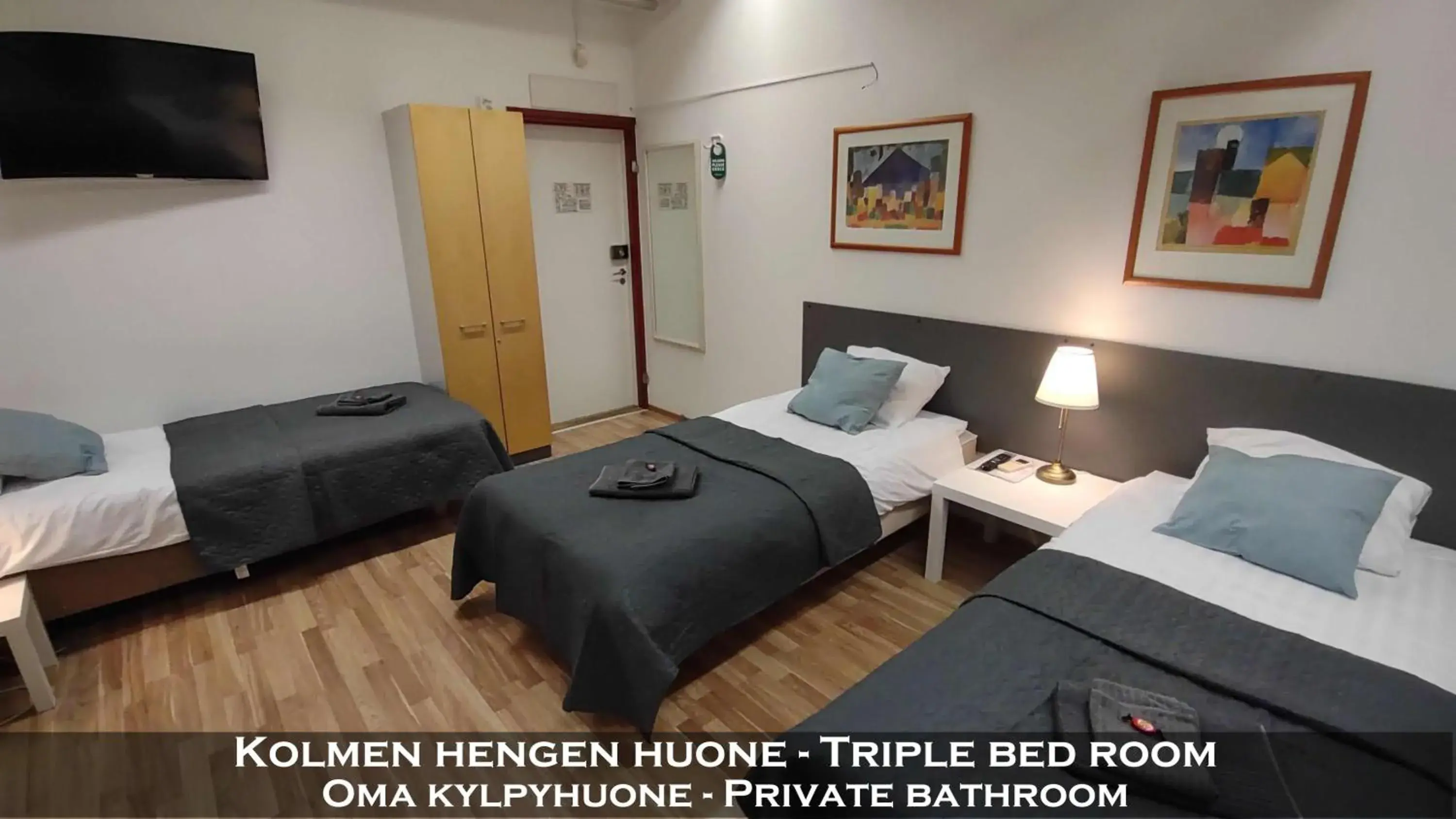 Triple Room with Private Bathroom in Hotel 24 - Karihaara - Kemi Triple Room with Private Bathroom in Hotel 24 - Karihaara - Kemi