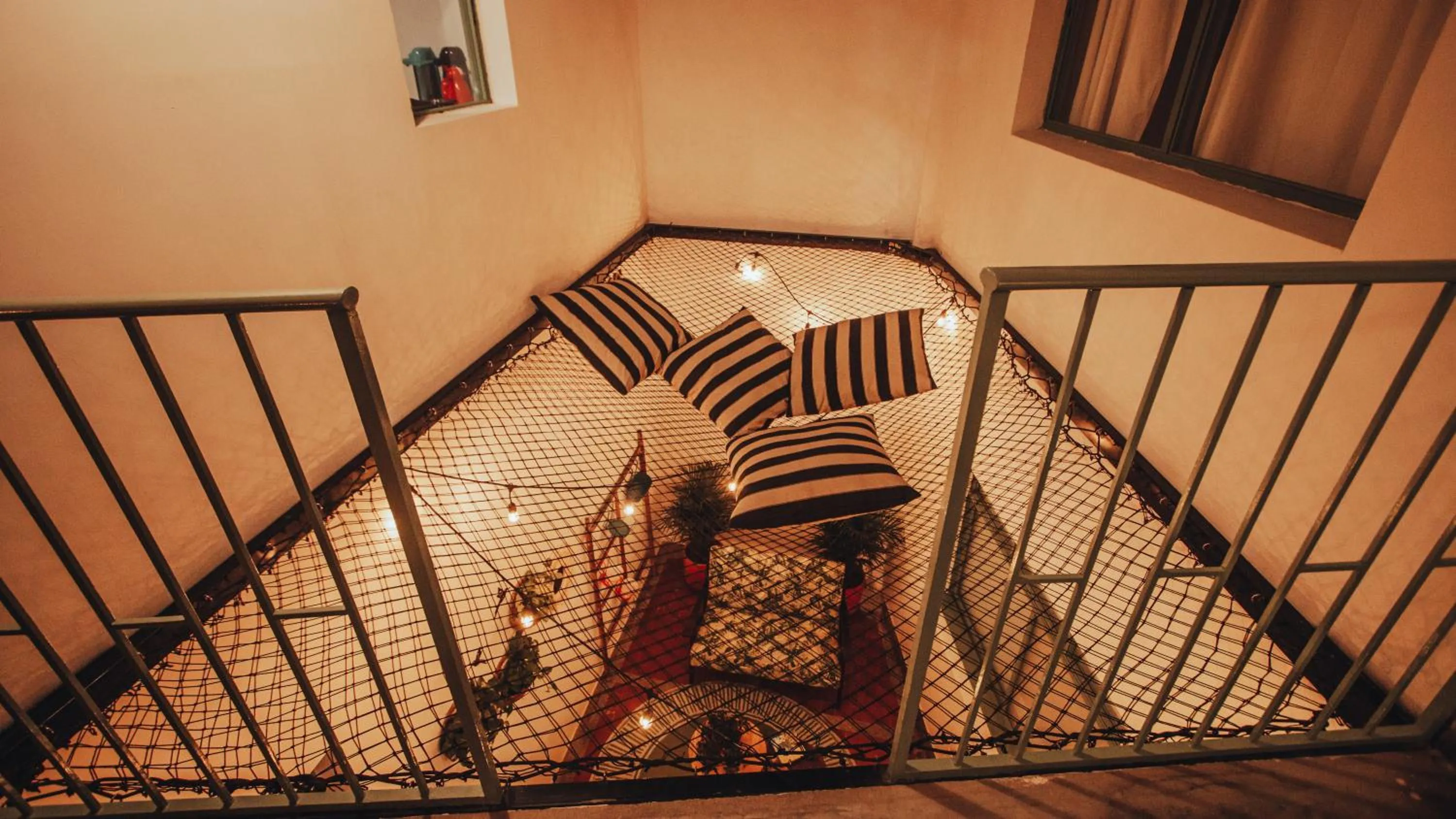 Balcony/Terrace in Centro Hostel Medellin