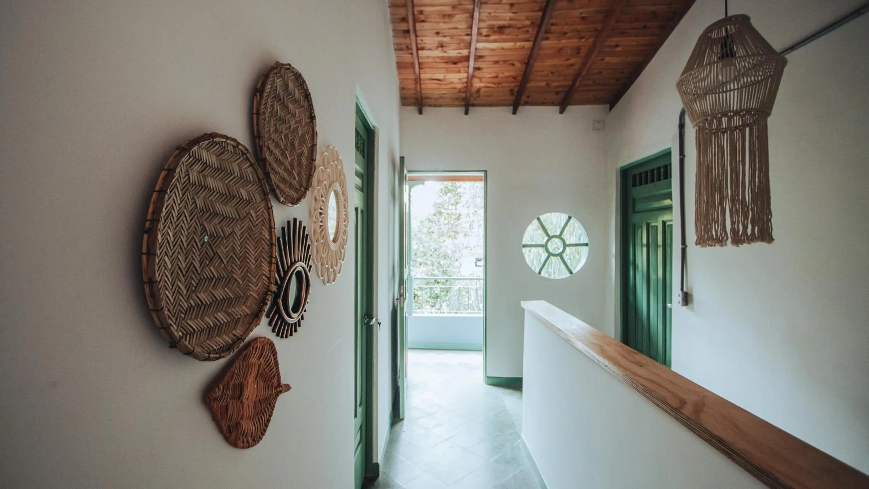 Decorative detail in Centro Hostel Medellin