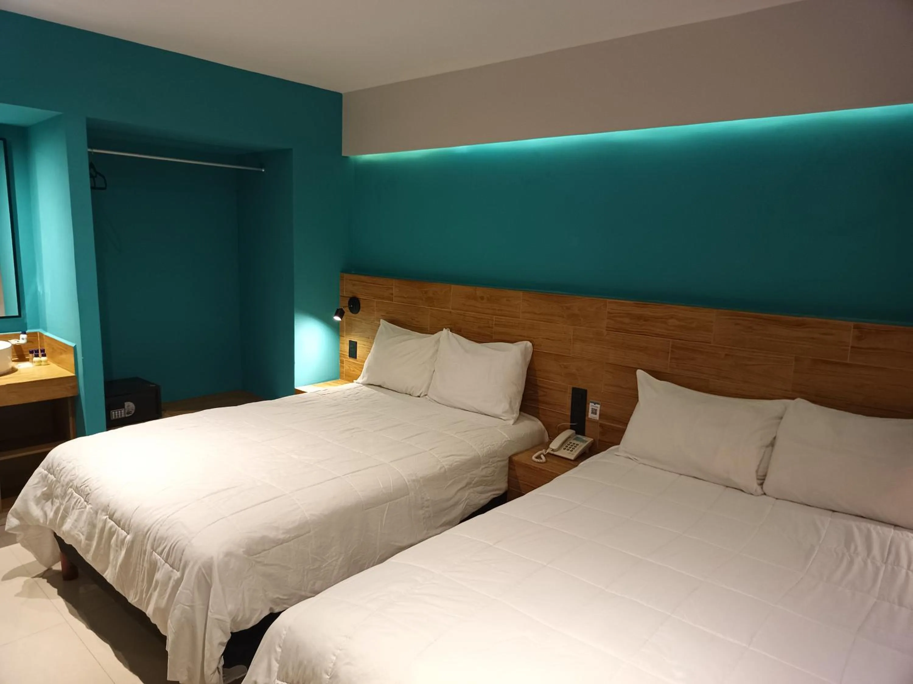 Bed in Hotel Kavia Mazatlán