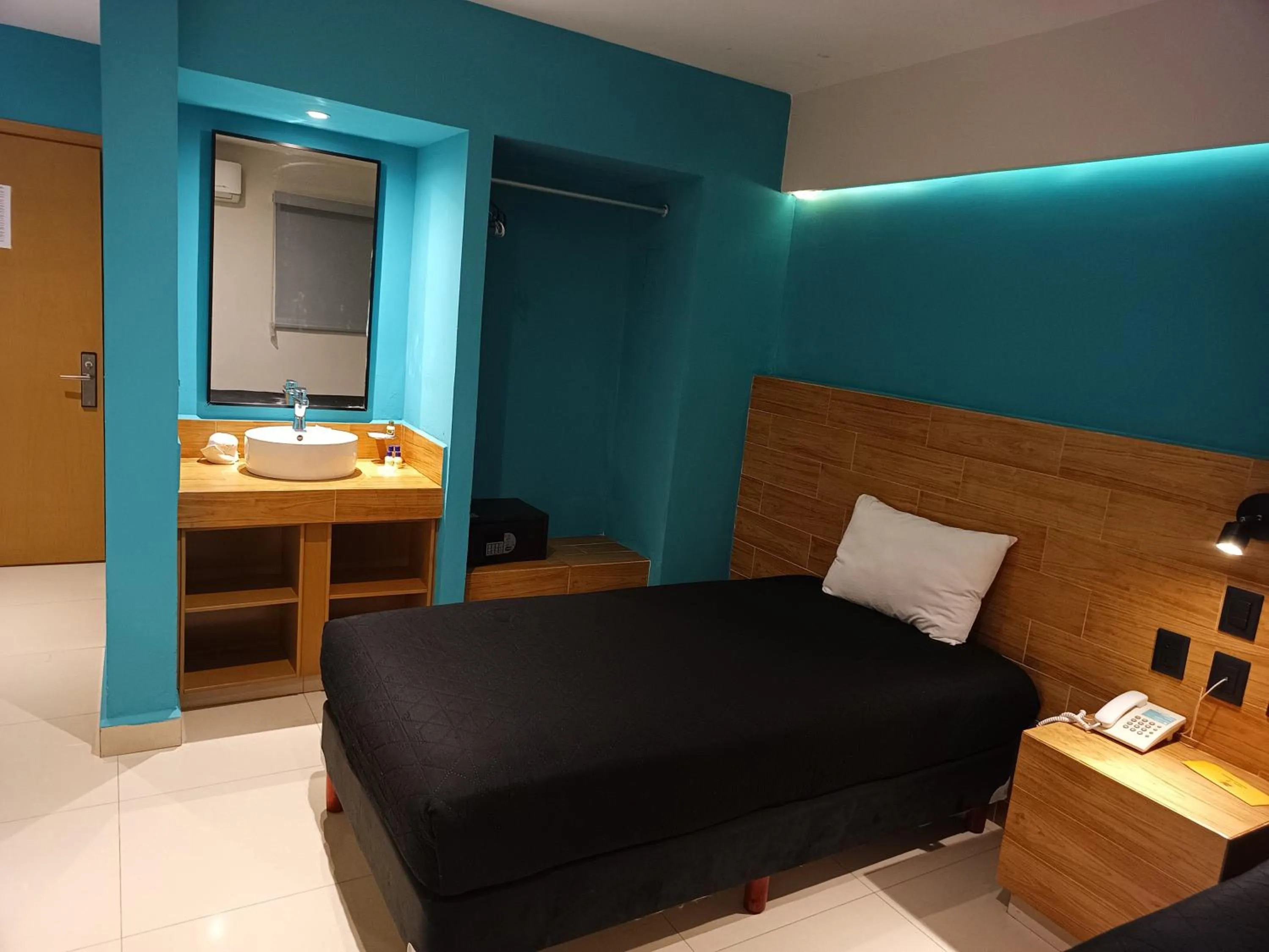 Bed in Hotel Kavia Mazatlán