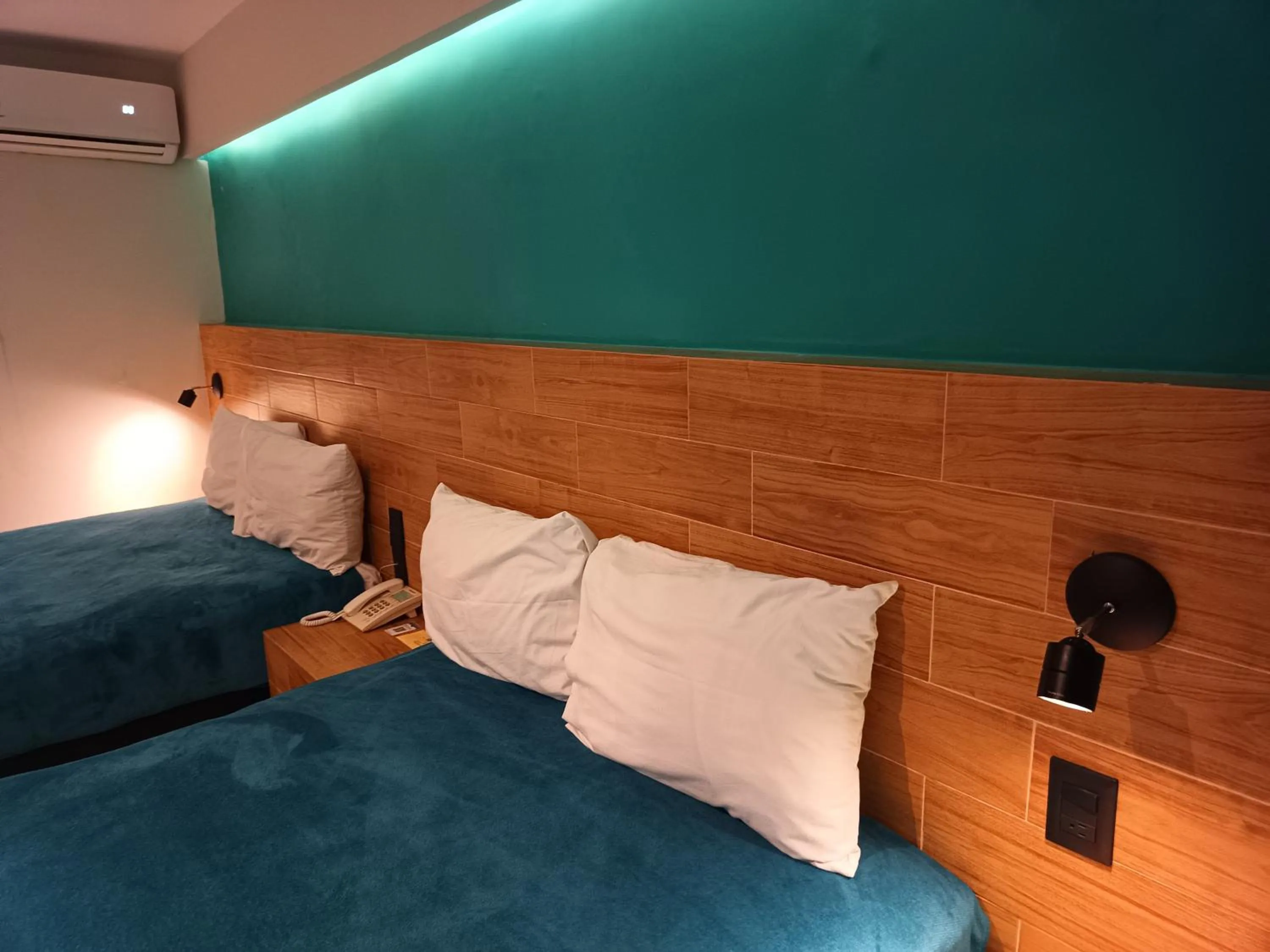 Bed in Hotel Kavia Mazatlán