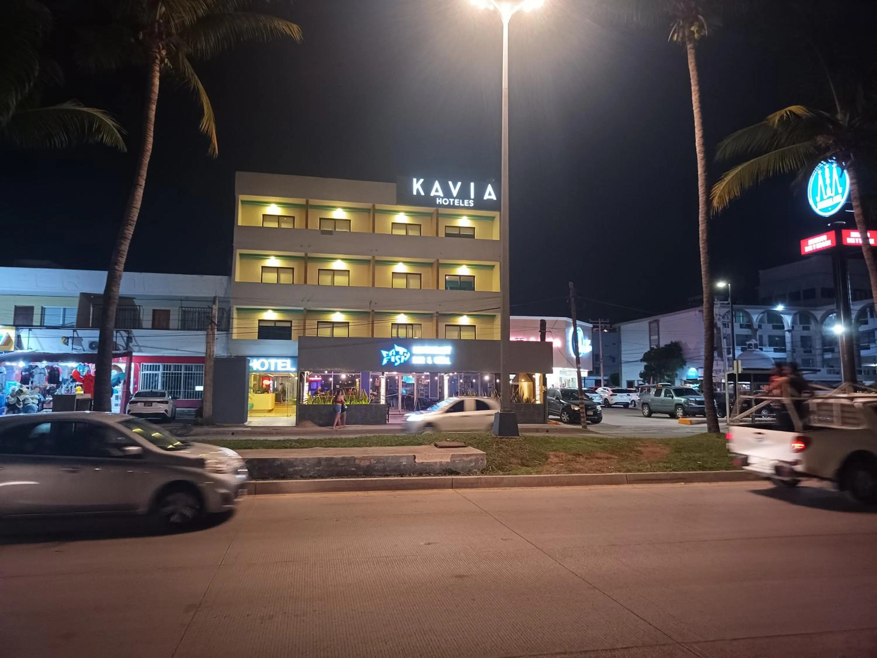 Property building in Hotel Kavia Mazatlán