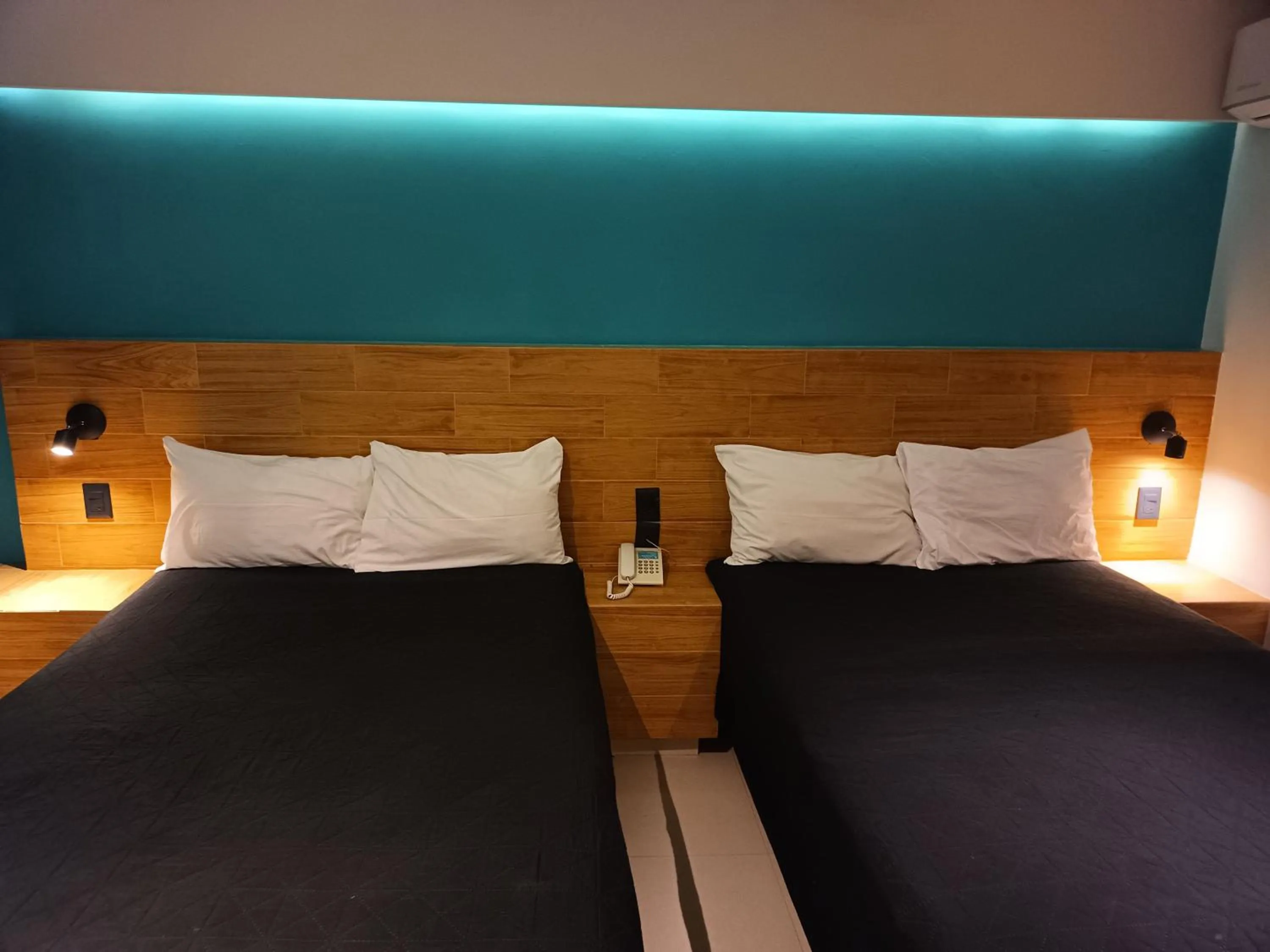 Bed in Hotel Kavia Mazatlán