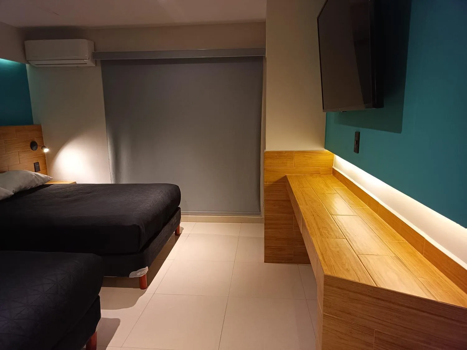 Bed in Hotel Kavia Mazatlán