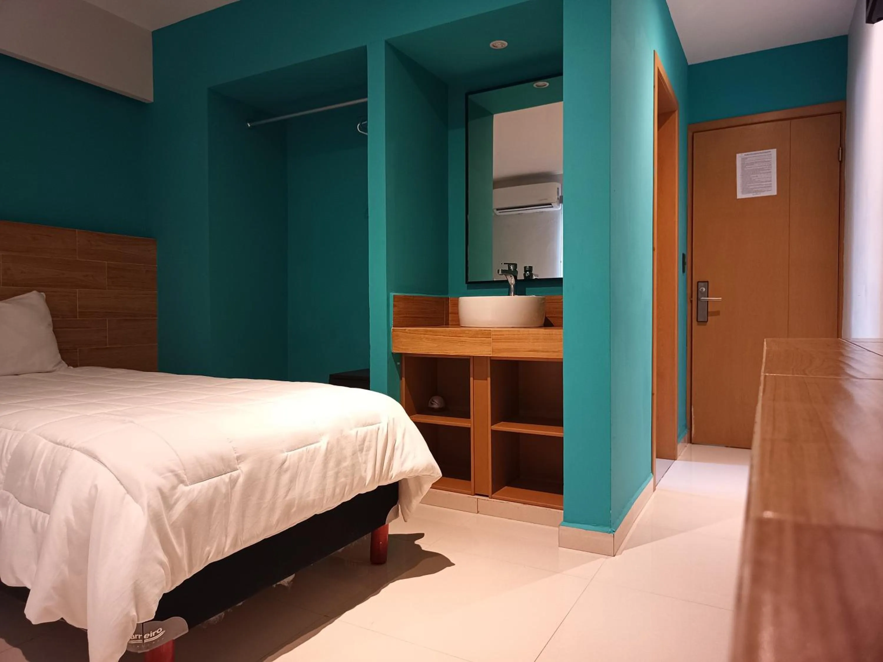 Bed in Hotel Kavia Mazatlán