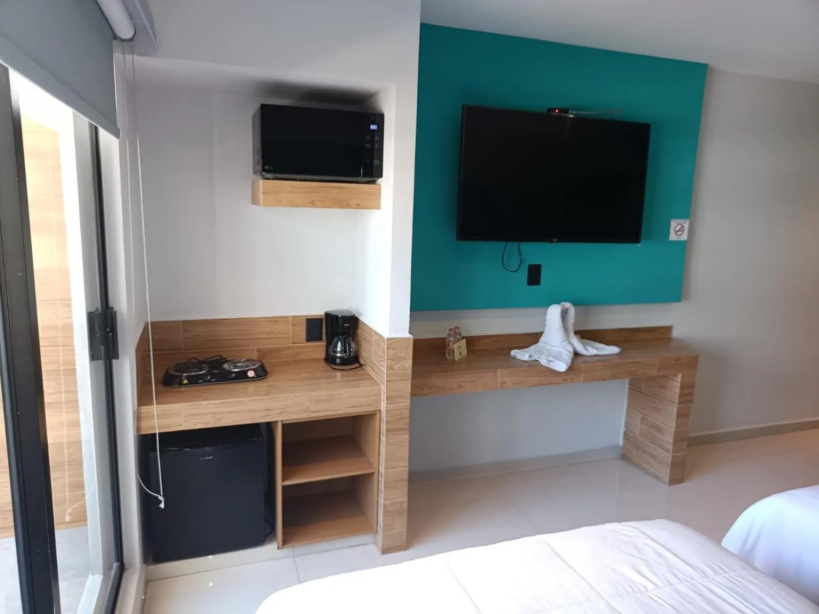 Bed in Hotel Kavia Mazatlán