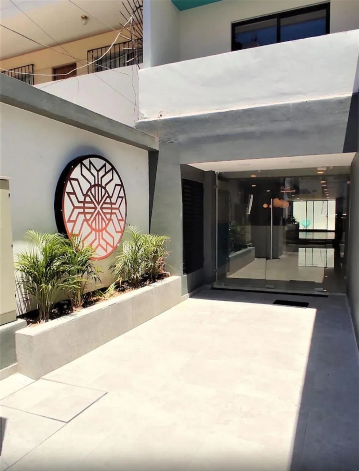 Patio in Hotel Kavia Mazatlán