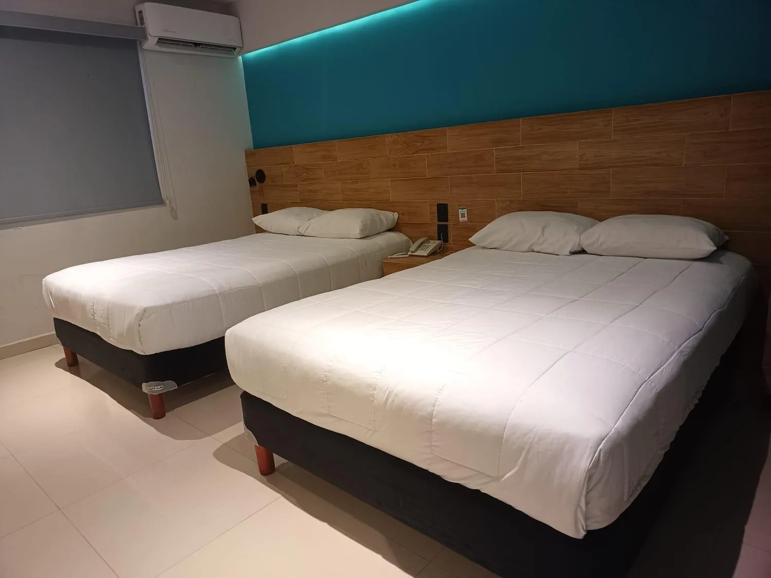 Bed in Hotel Kavia Mazatlán