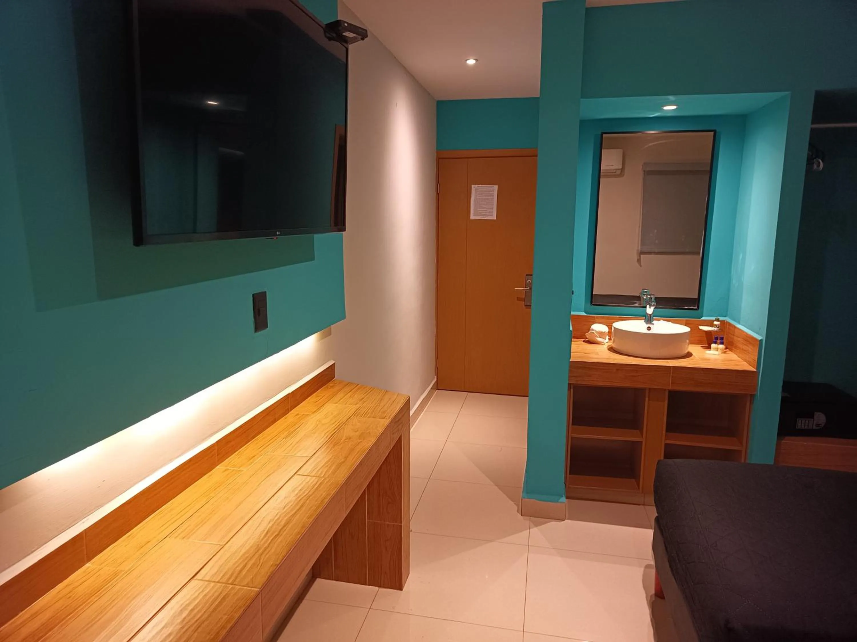 Bed in Hotel Kavia Mazatlán