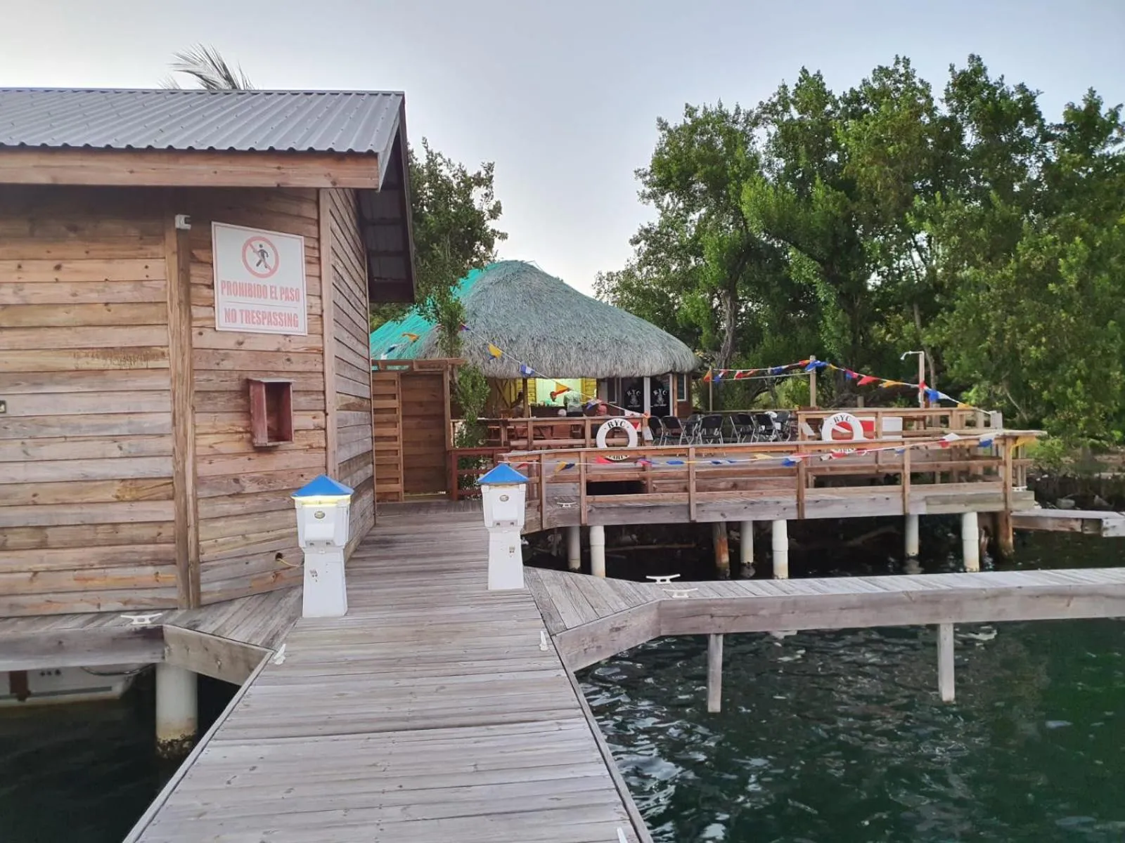 Property building in Hotel and Dive Center Roatan Yacht Club
