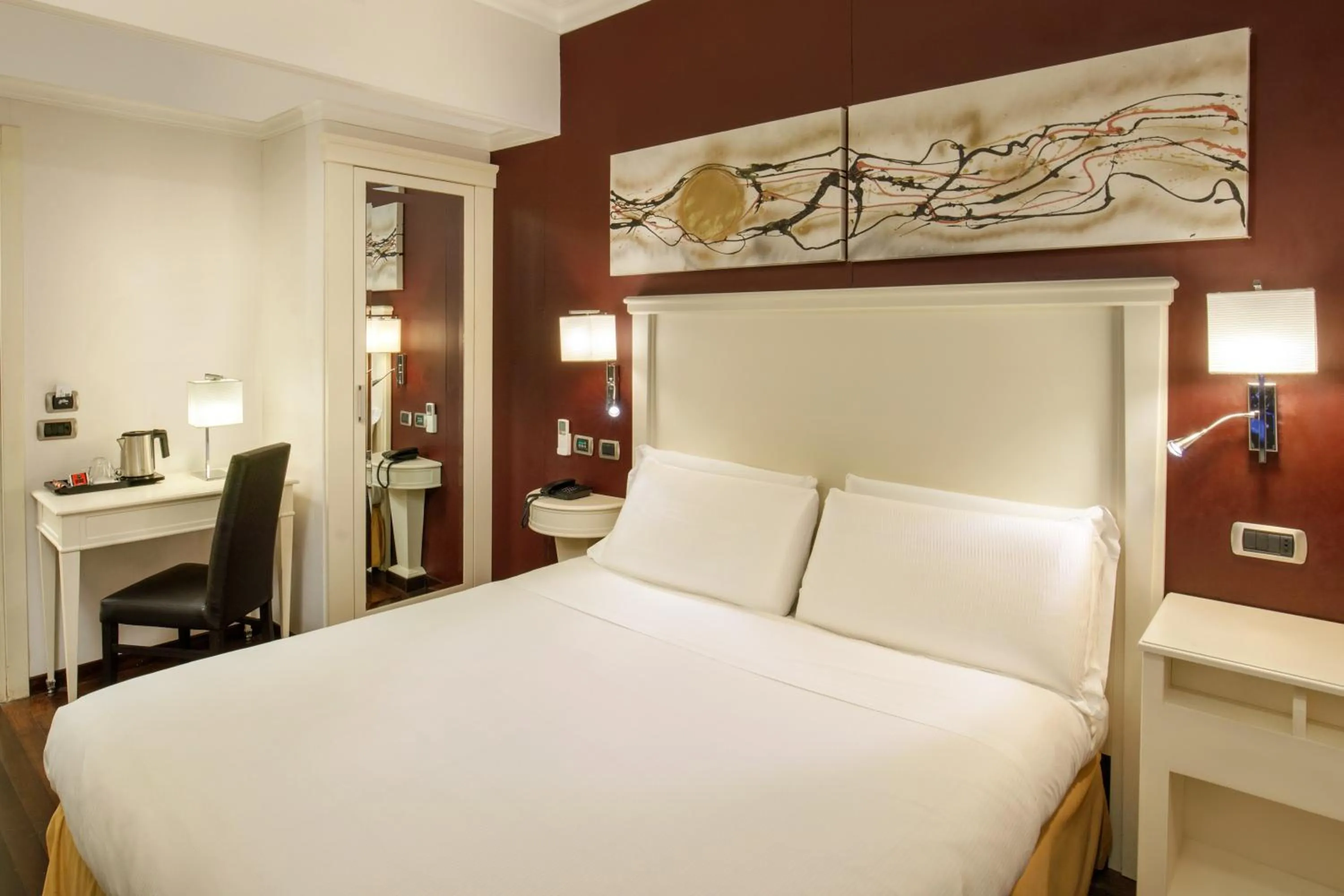 Bedroom, Bed in Trilussa Palace Hotel Congress & Spa