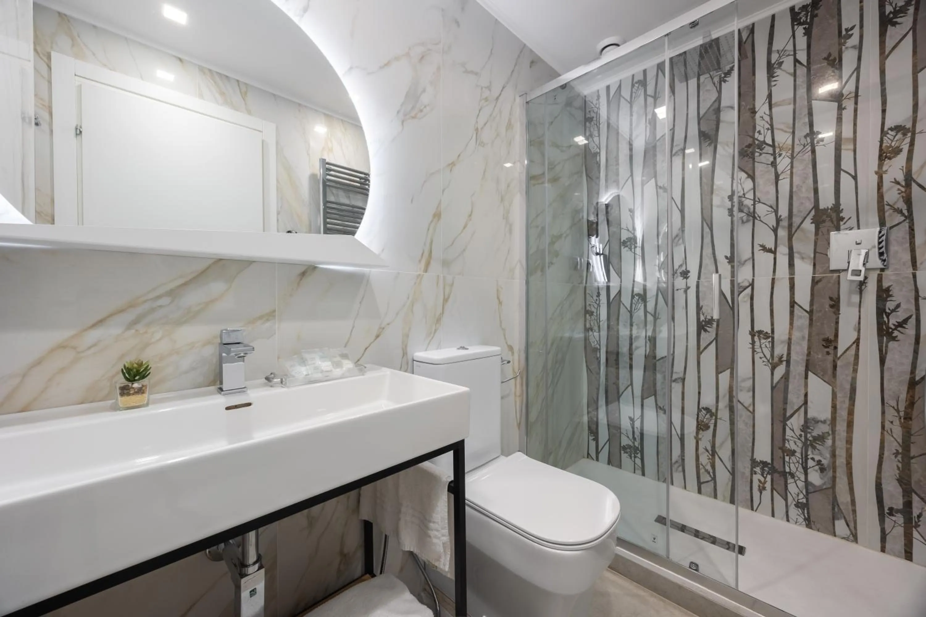 Bathroom in Trilussa Palace Hotel Congress & Spa