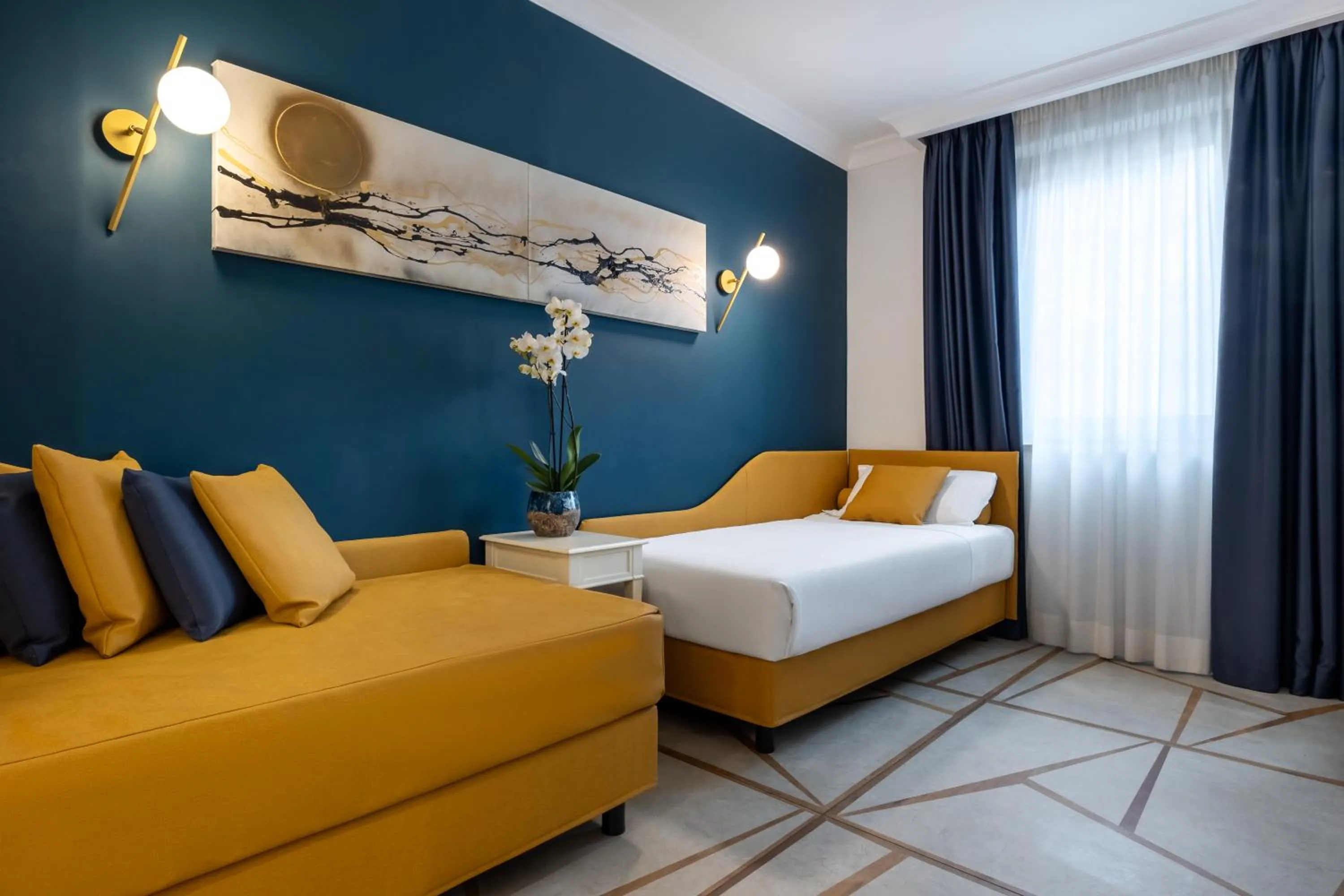 Bedroom, Bed in Trilussa Palace Hotel Congress & Spa