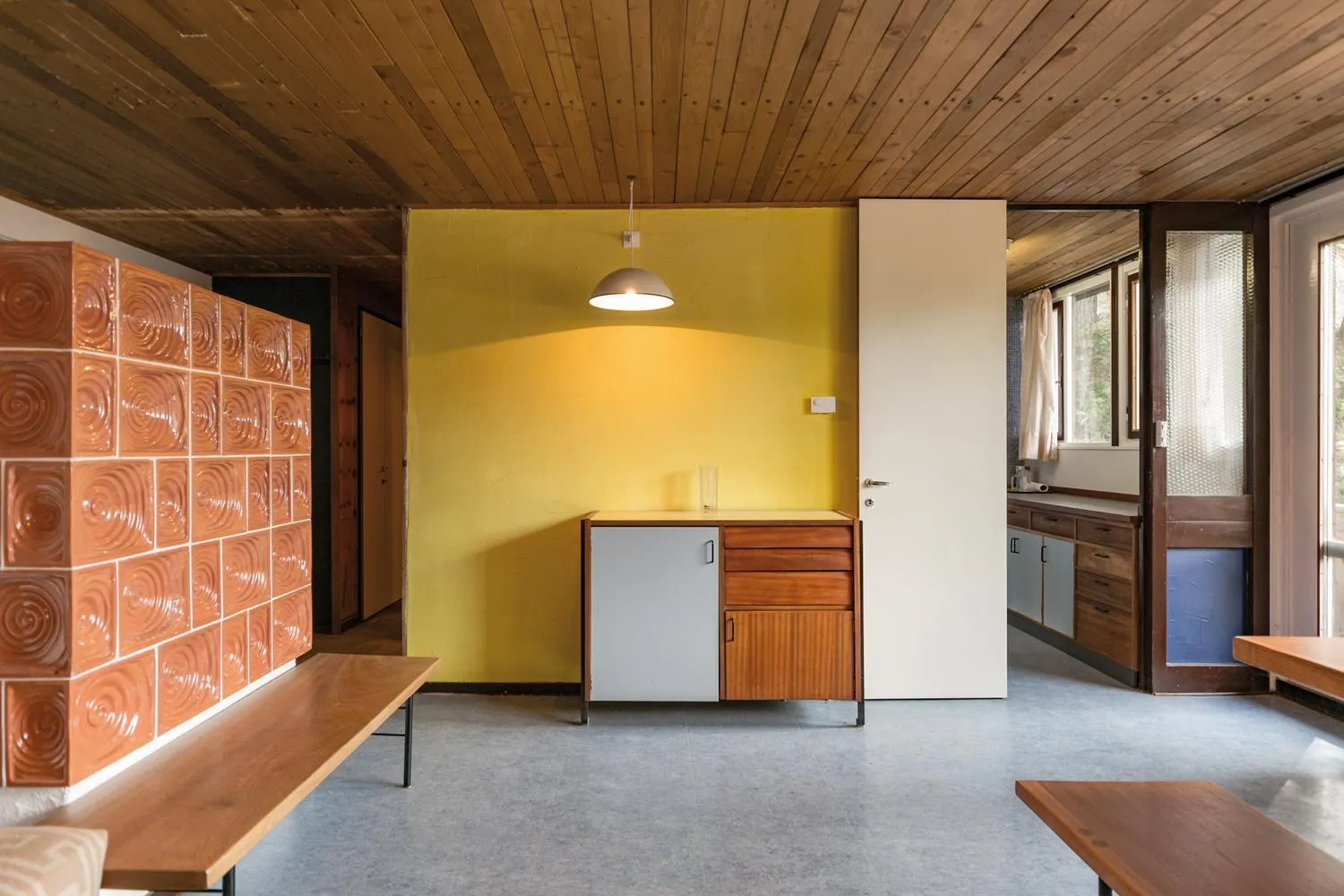 Kitchen or kitchenette in Appartamenti Corte Residence